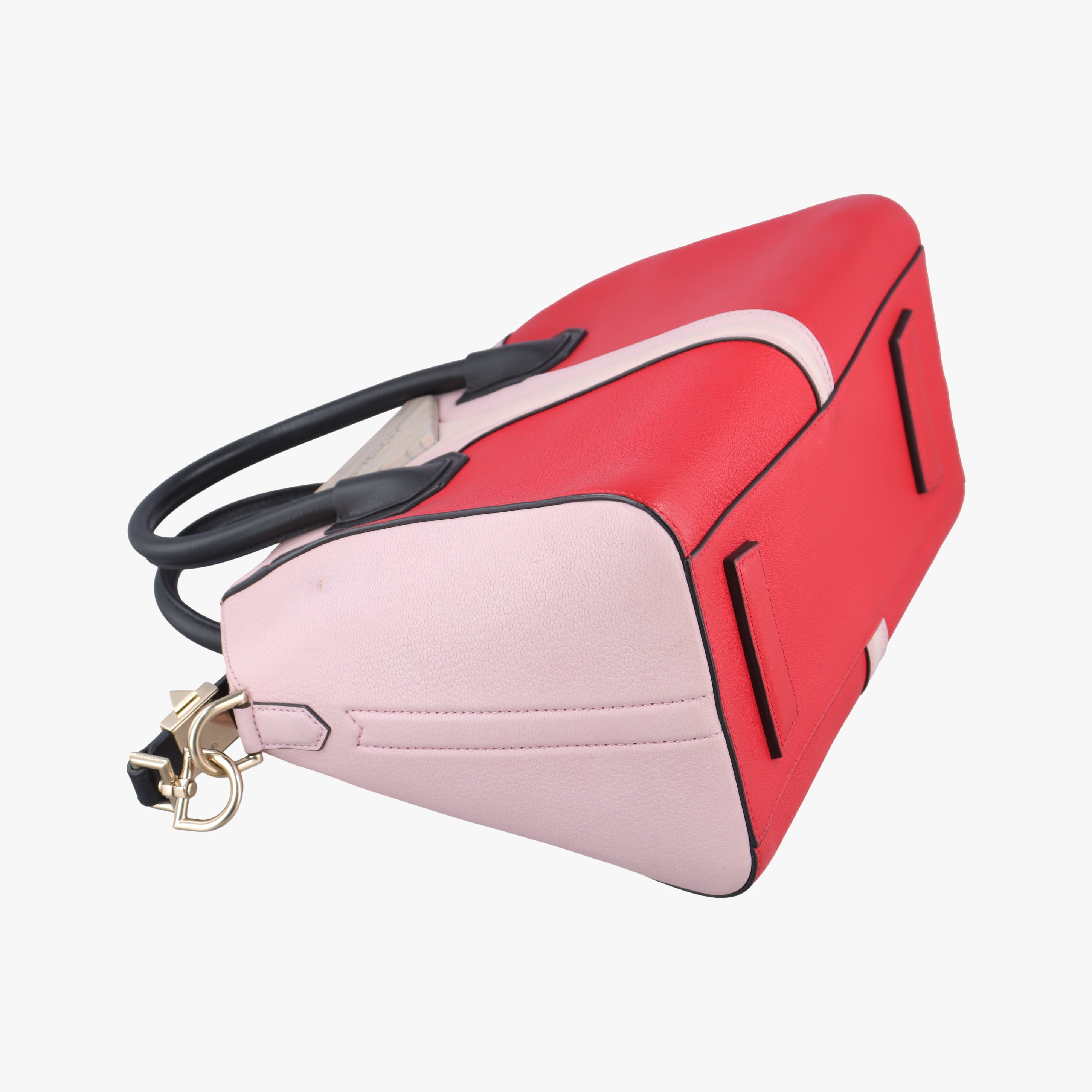 Antigona Red×Black×Pink Leather 3C1122アンティゴナ レッド×ブラック×ピンク レザー 3C1122