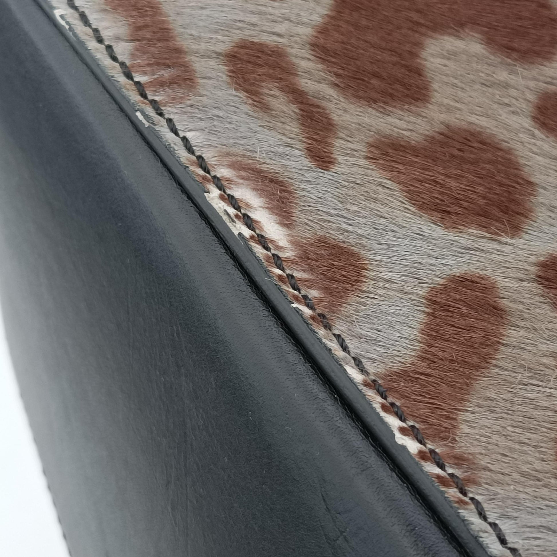 Medium Antigona beige×Gray×Multicolour ponyhair×Leather 3C0173ミディアムアンティゴネ ベージュ×グレー×マルチカラー ハラコ×レザー 3C0173