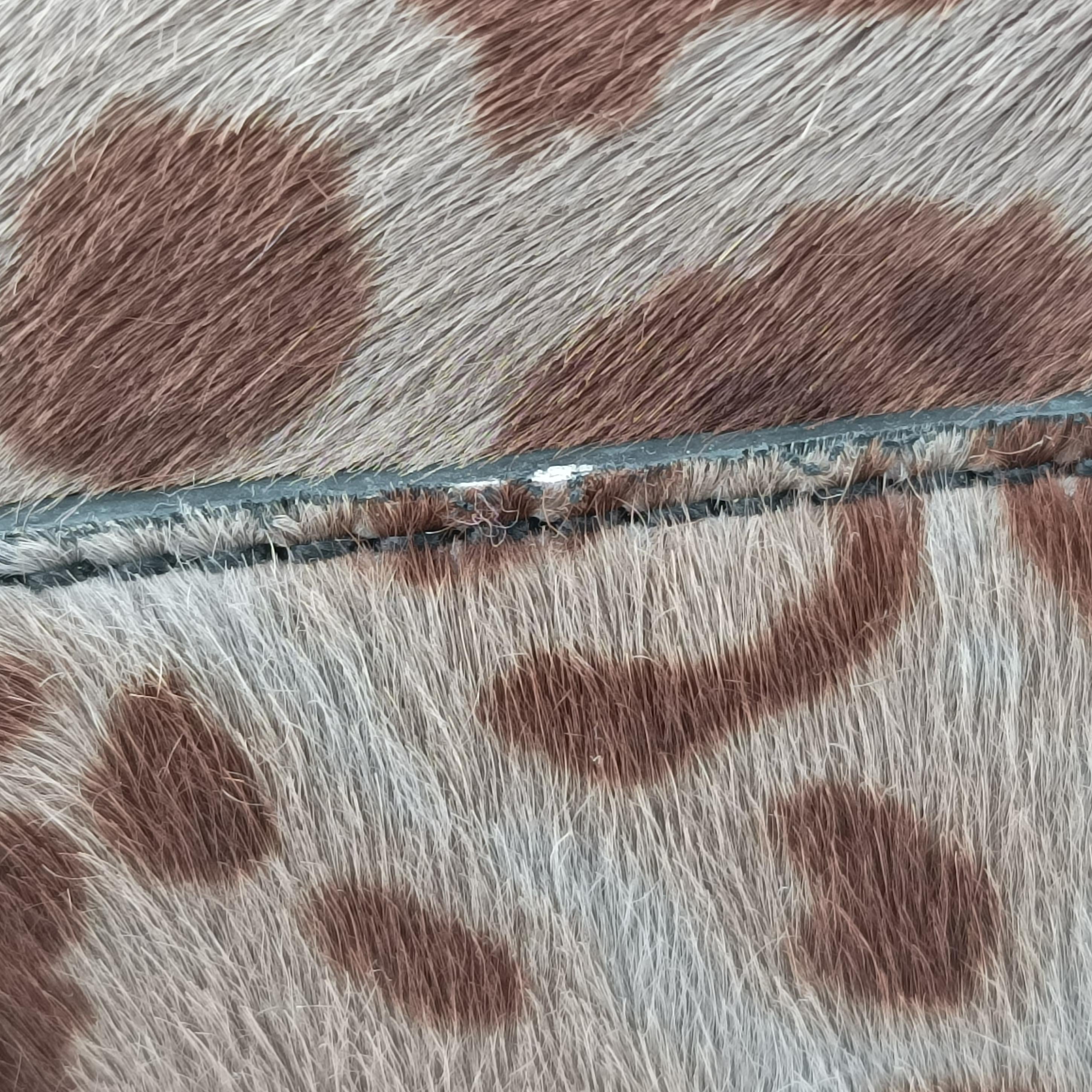 Medium Antigona beige×Gray×Multicolour ponyhair×Leather 3C0173ミディアムアンティゴネ ベージュ×グレー×マルチカラー ハラコ×レザー 3C0173