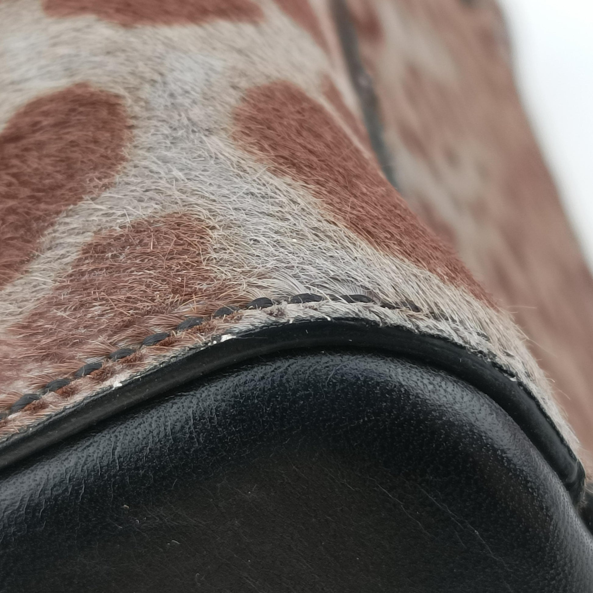 Medium Antigona beige×Gray×Multicolour ponyhair×Leather 3C0173ミディアムアンティゴネ ベージュ×グレー×マルチカラー ハラコ×レザー 3C0173