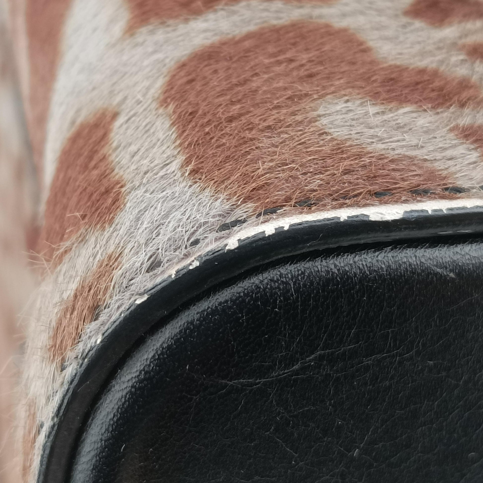 Medium Antigona beige×Gray×Multicolour ponyhair×Leather 3C0173ミディアムアンティゴネ ベージュ×グレー×マルチカラー ハラコ×レザー 3C0173