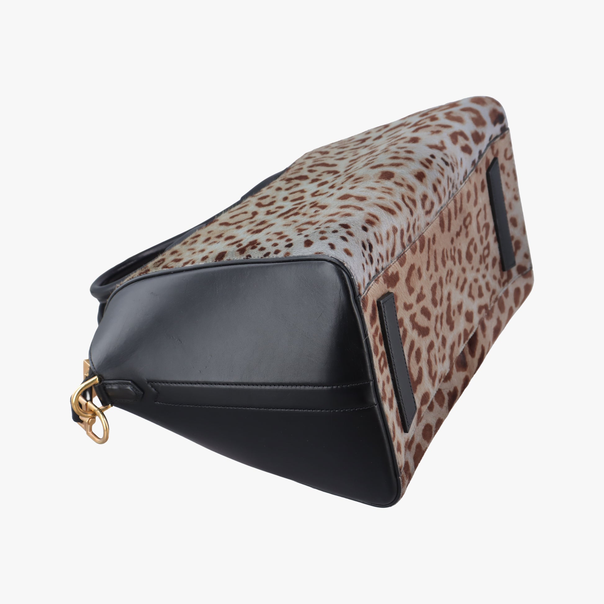 Medium Antigona beige×Gray×Multicolour ponyhair×Leather 3C0173ミディアムアンティゴネ ベージュ×グレー×マルチカラー ハラコ×レザー 3C0173