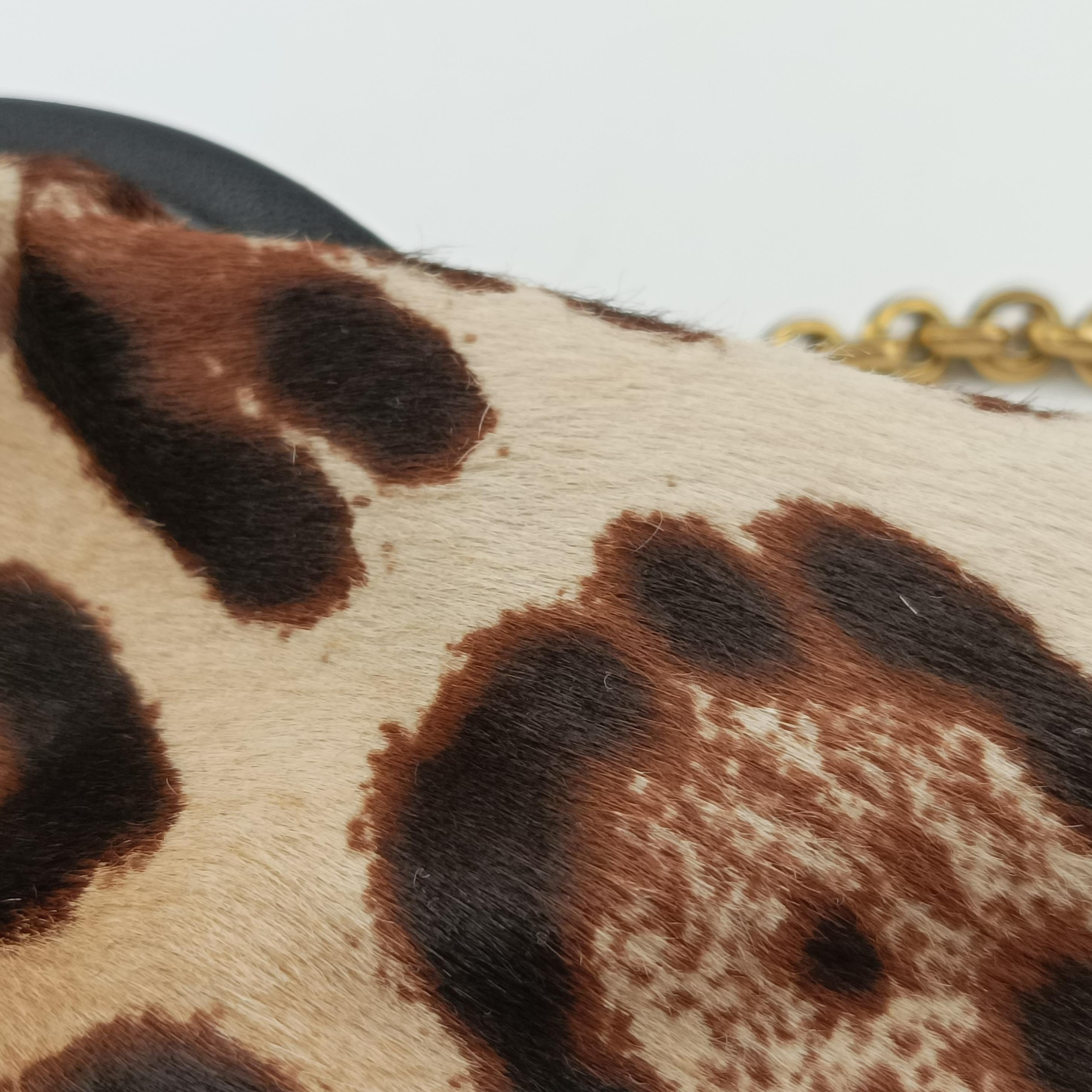 leopard print Multicolour ponyhair レオパードプリント マルチカラー ハラコ 