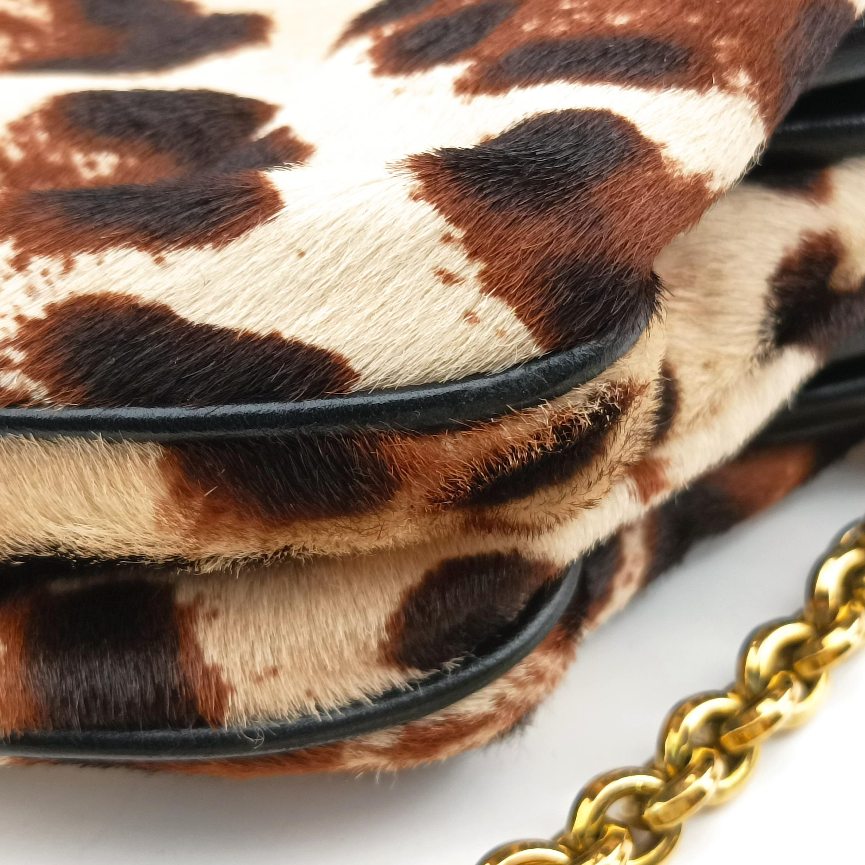 leopard print Multicolour ponyhair レオパードプリント マルチカラー ハラコ 