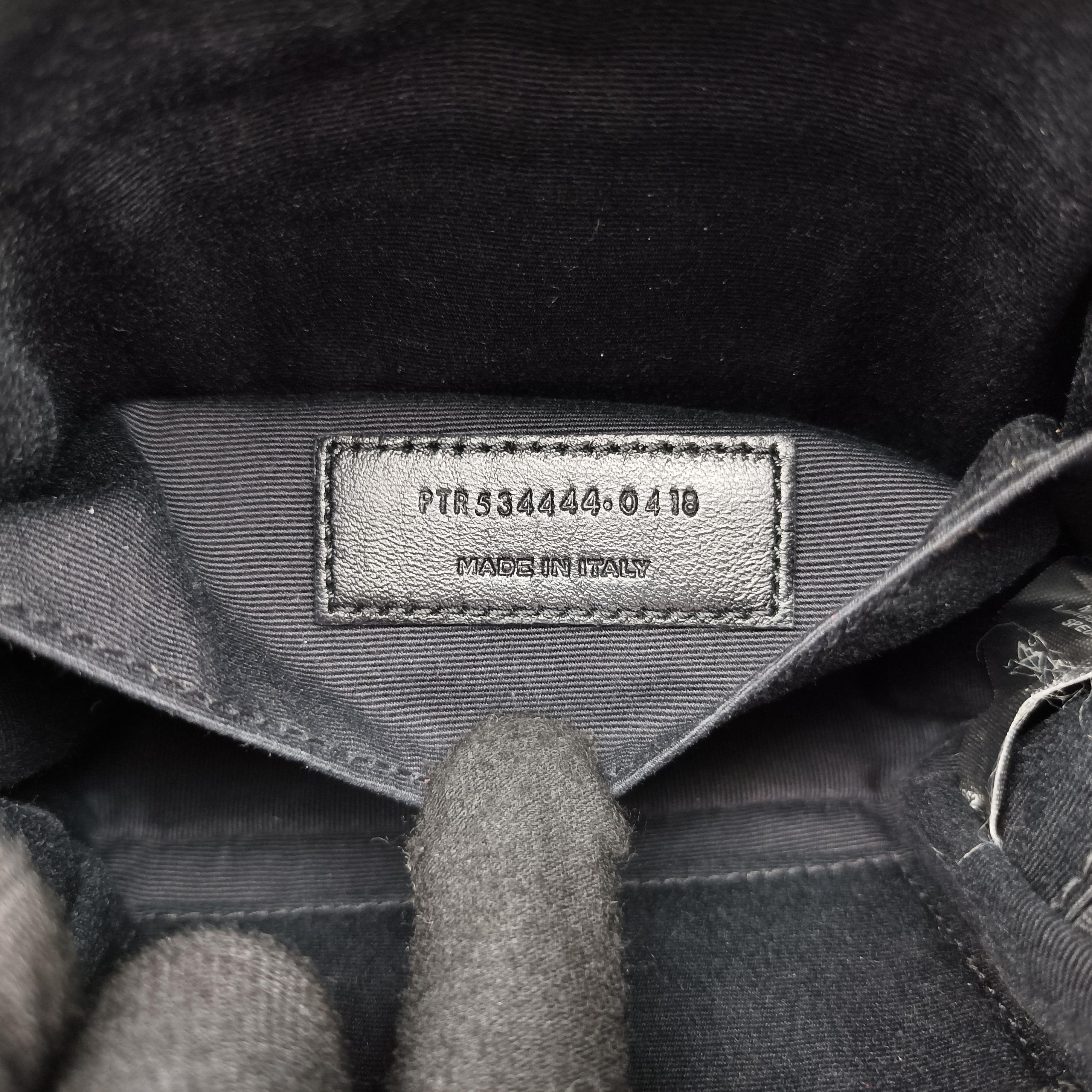 Lou Camera Bag Black woolen 534444 PTR534444.0418ルー カメラバッグ ブラック ウール 534444 PTR534444.0418