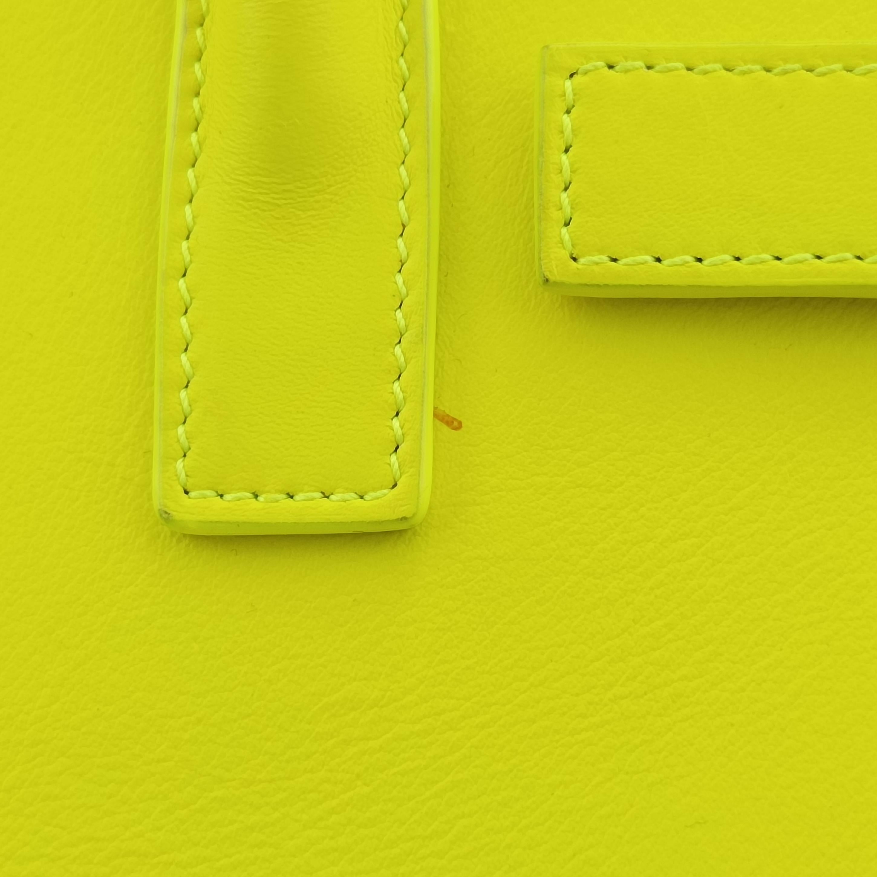 SAC DE JOUR Yellow Leather 340778 GNR340778.0414サックドジュールナノ イエロー レザー 340778 GNR340778.0414