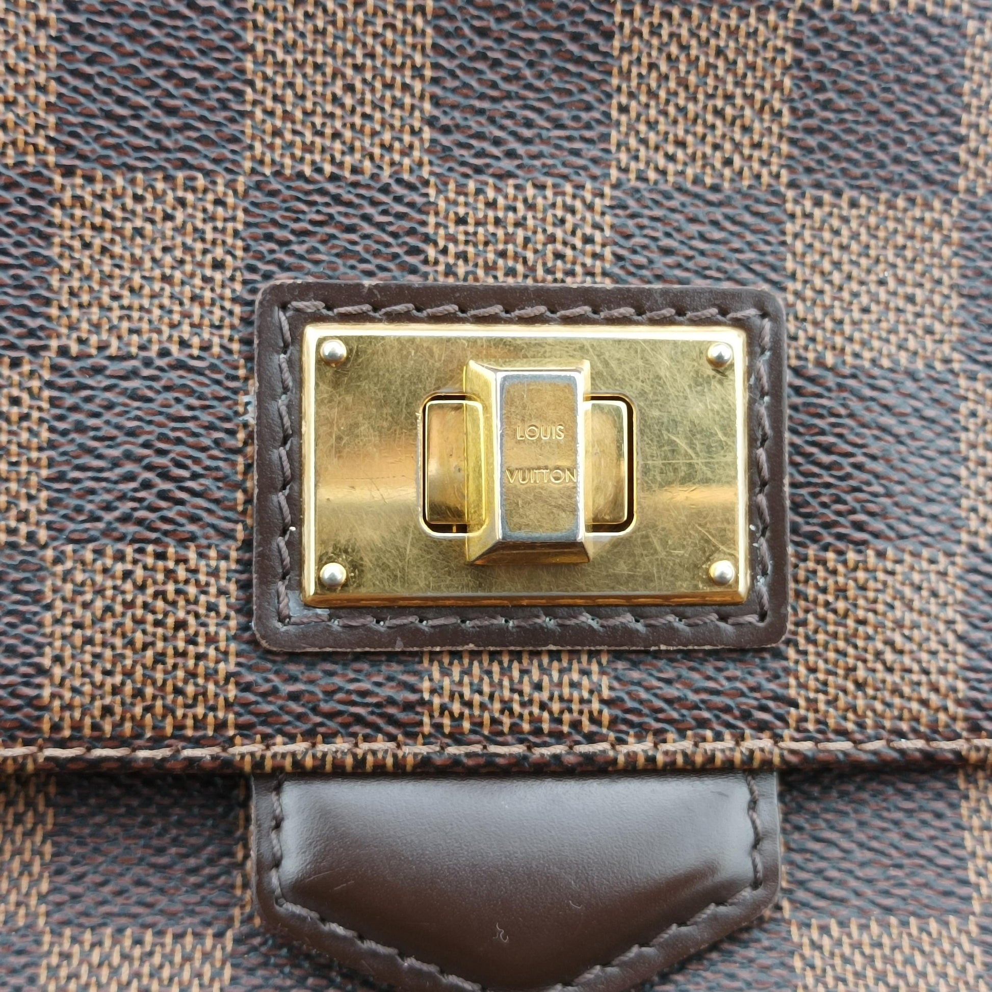 BERGAMO MM EBENE Damier Canvas N41168 DU0152ベルガモMM エベヌ ダミエキャンバス N41168 DU0152