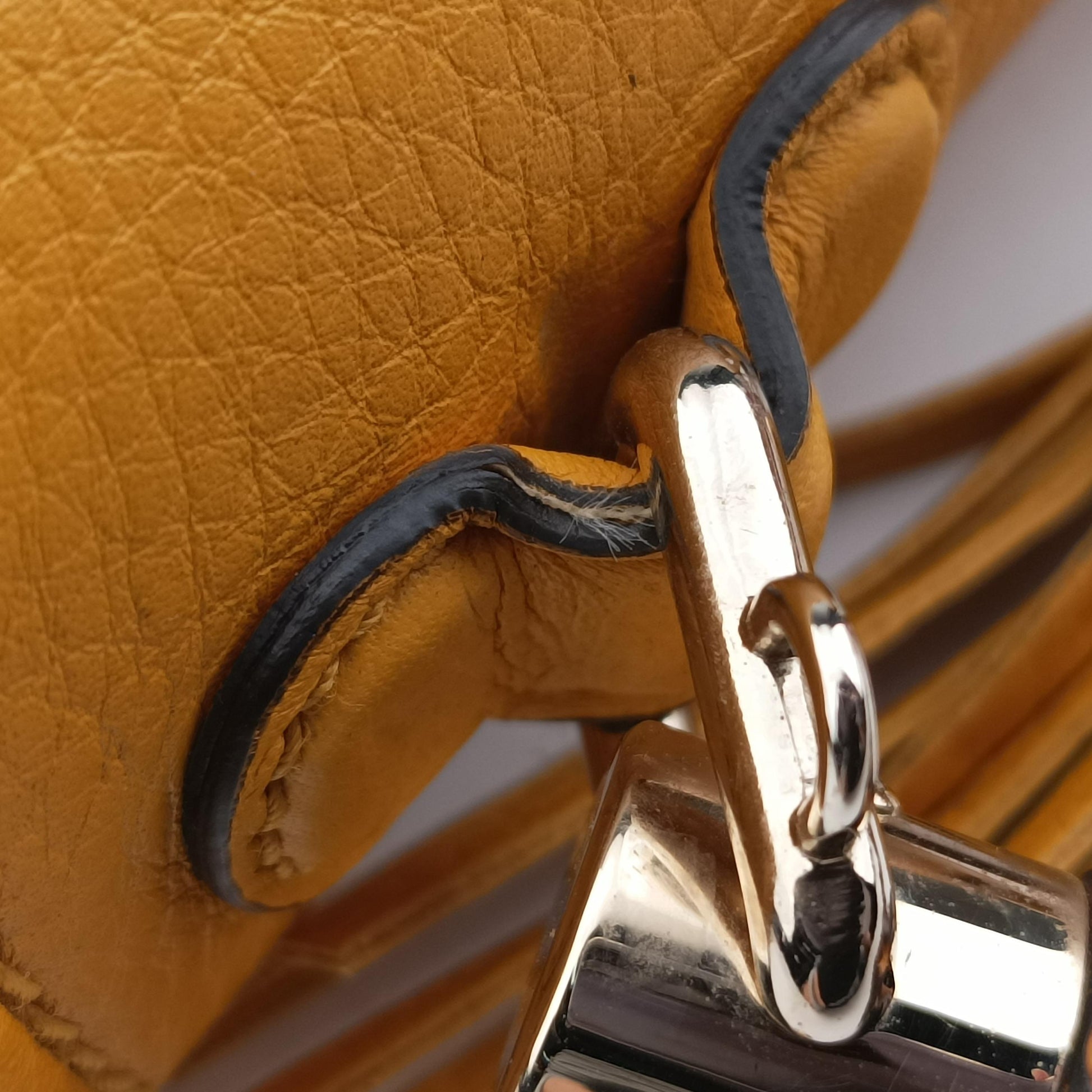 New Bamboo Yellow Leather 254884 I016362903ニューバンブー イエロー レザー 254884 I016362903