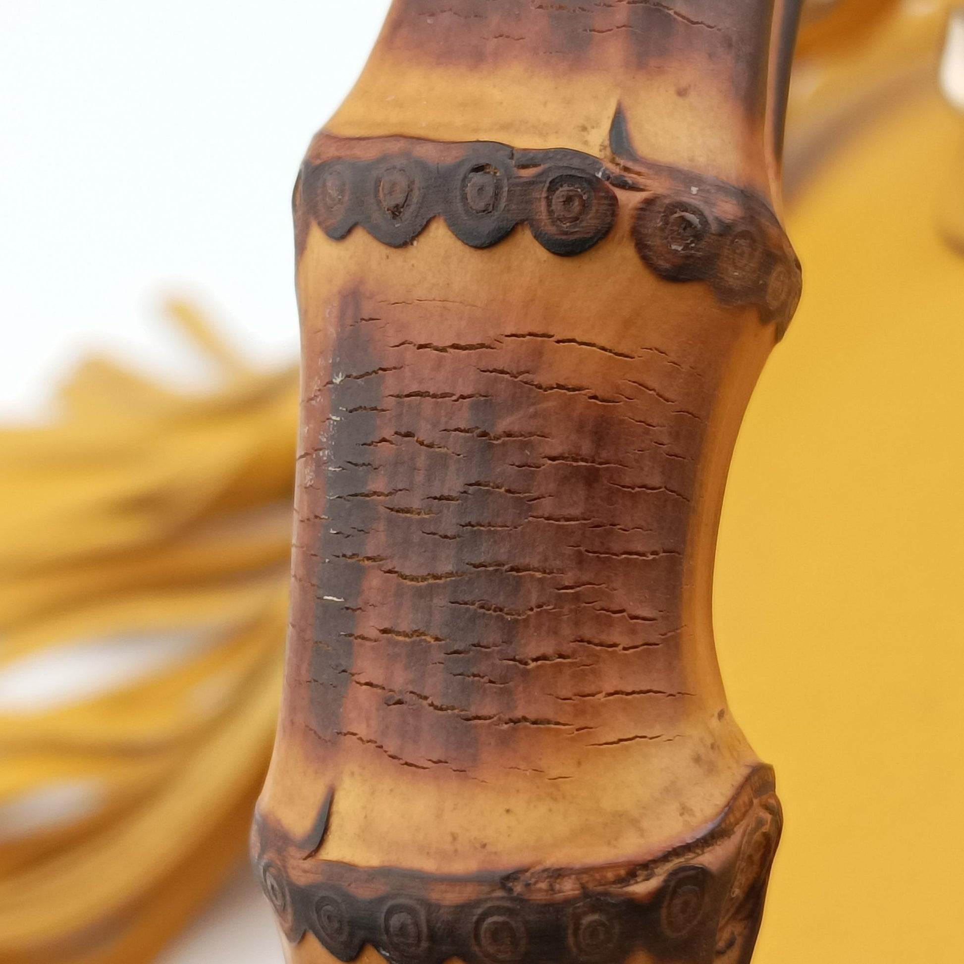 New Bamboo Yellow Leather 254884 I016362903ニューバンブー イエロー レザー 254884 I016362903