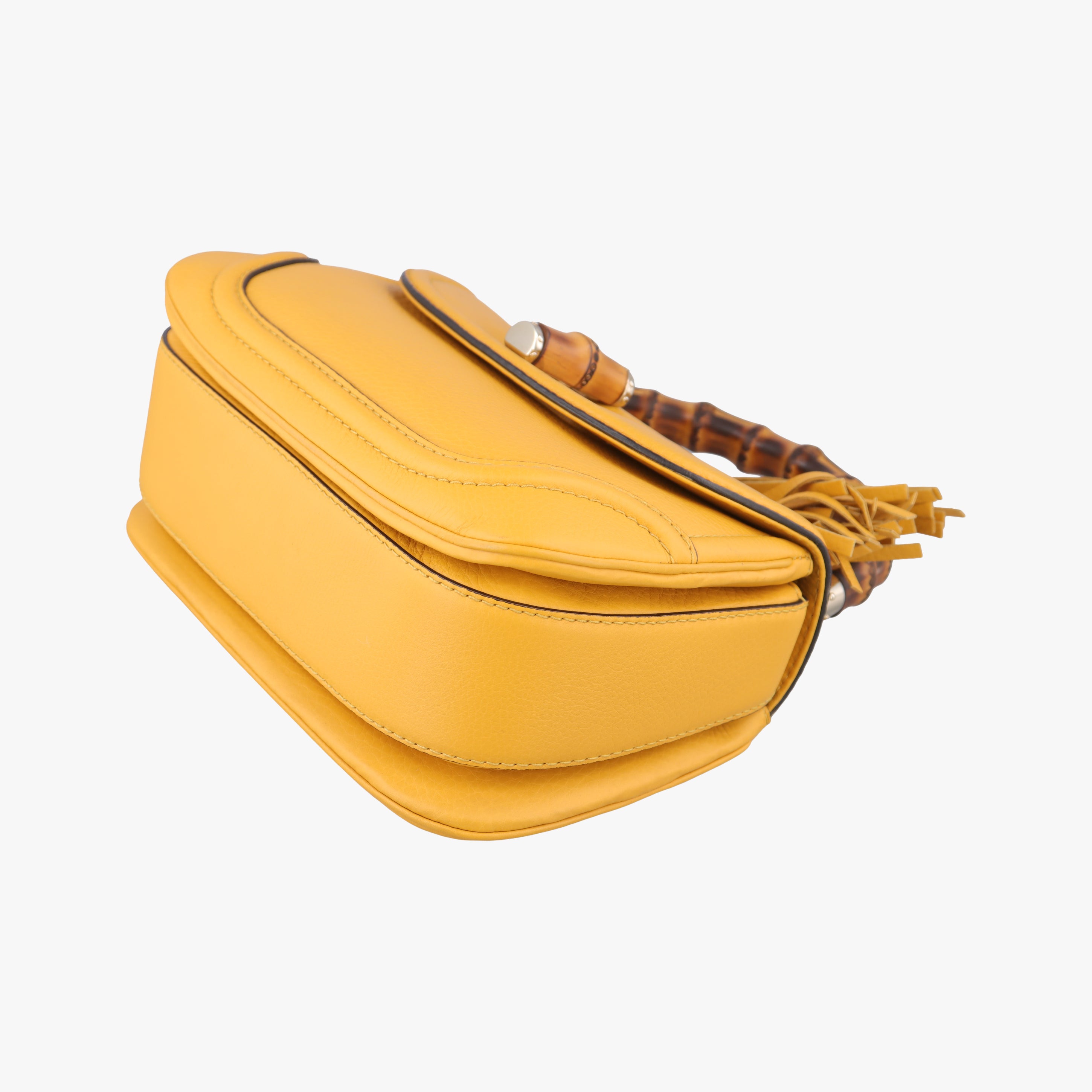 New Bamboo Yellow Leather 254884 I016362903ニューバンブー イエロー レザー 254884 I016362903