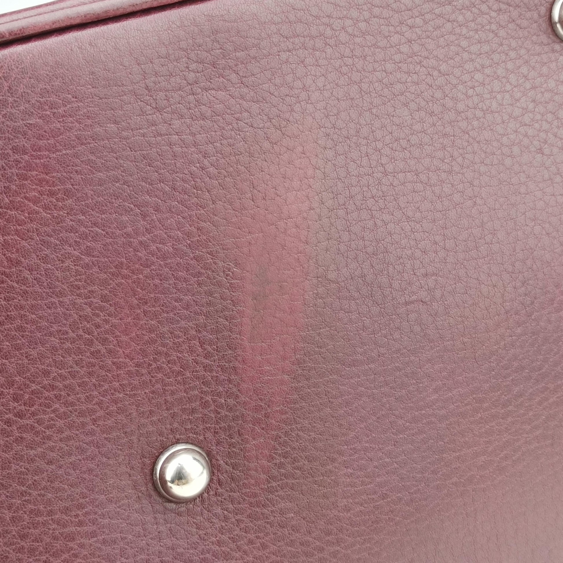 New Bamboo Tassel khaki×burgundy Leather × fabric 246860 D6509785ニューバンブー カーキ×ワインレッド レザー×ファブリック 246860 D6509785