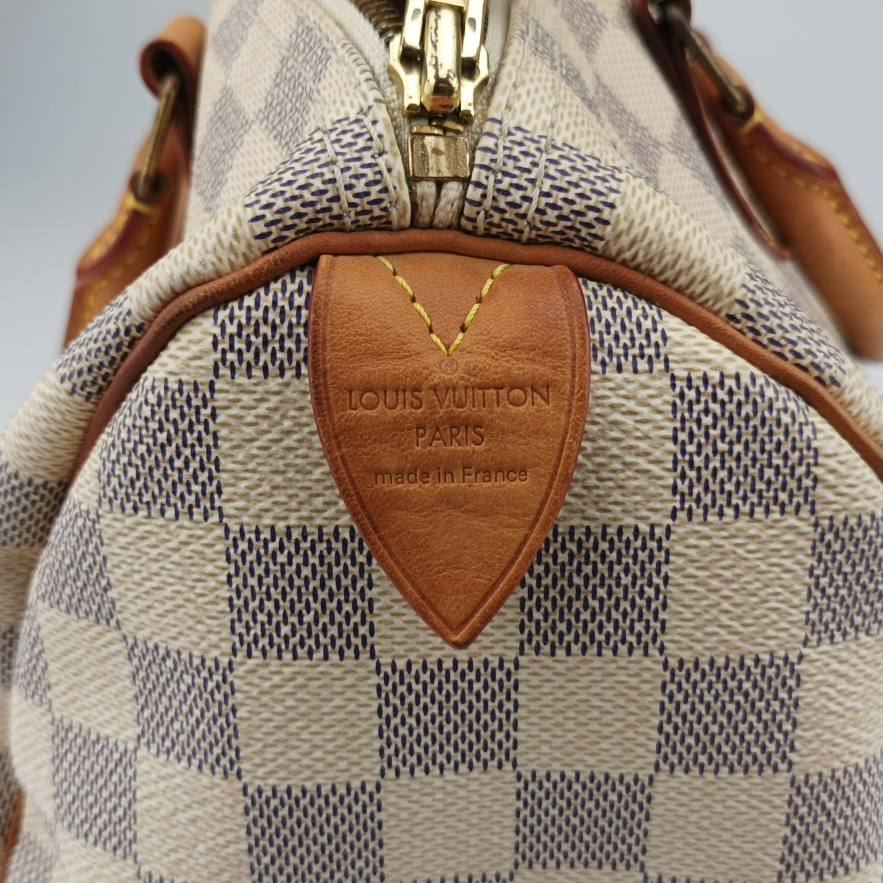 Speedy 30 AZUR Damier Canvas N41533 DU1121スピーディ30 アズール ダミエキャンバス N41533 DU1121