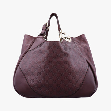 Charlotte Hobo Burgundy leather 203504 C6683948シャーロット ホーボー ワインレッド レザー 203504 C6683948