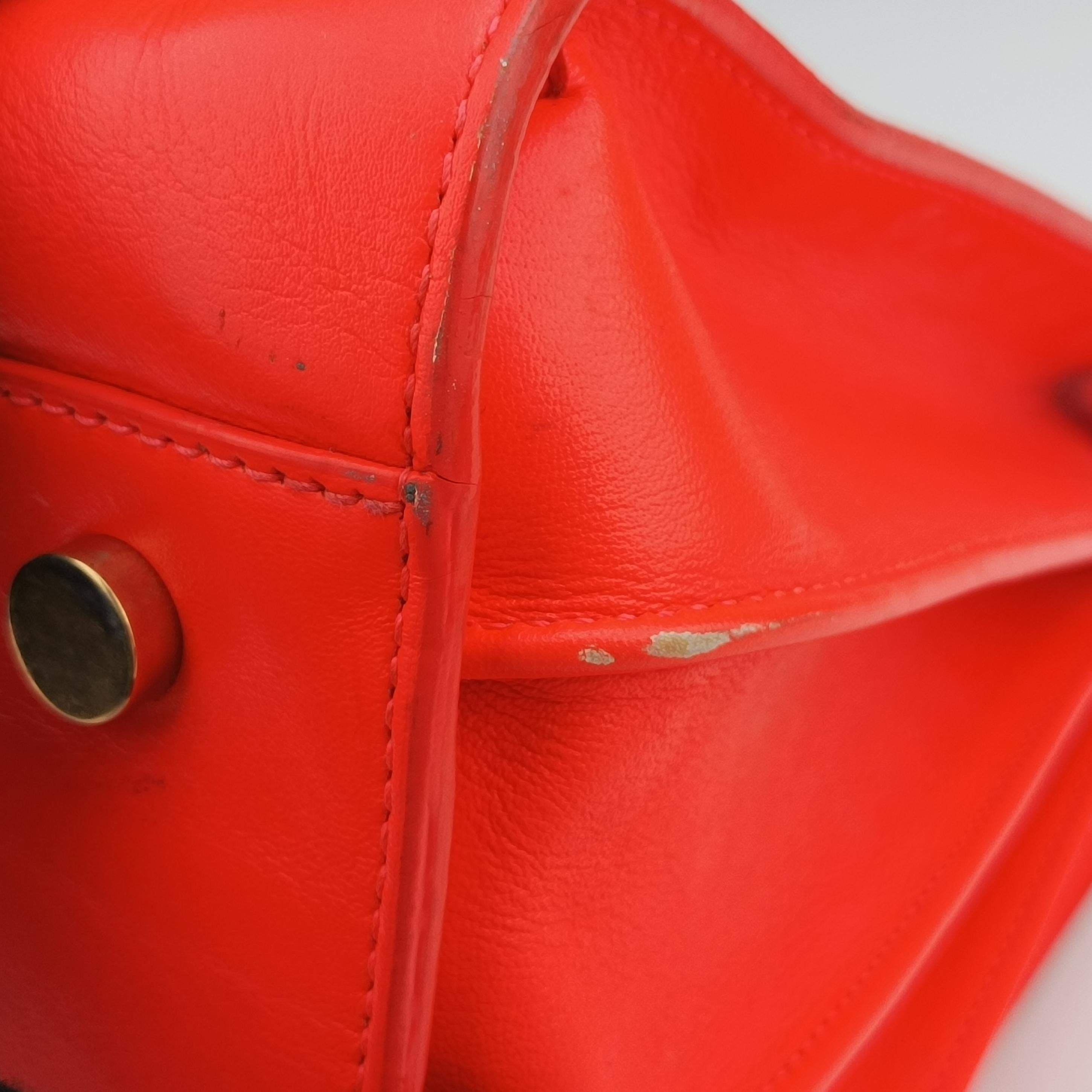 SAC DE JOUR Orange Leather 324823 GNR324823.0314サックドジュールスモール オレンジ レザー 324823 GNR324823.0314