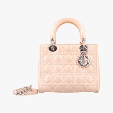 Lady Dior Beige Patent 09-BO-1104レディディオール ベージュ パテント 09-BO-1104