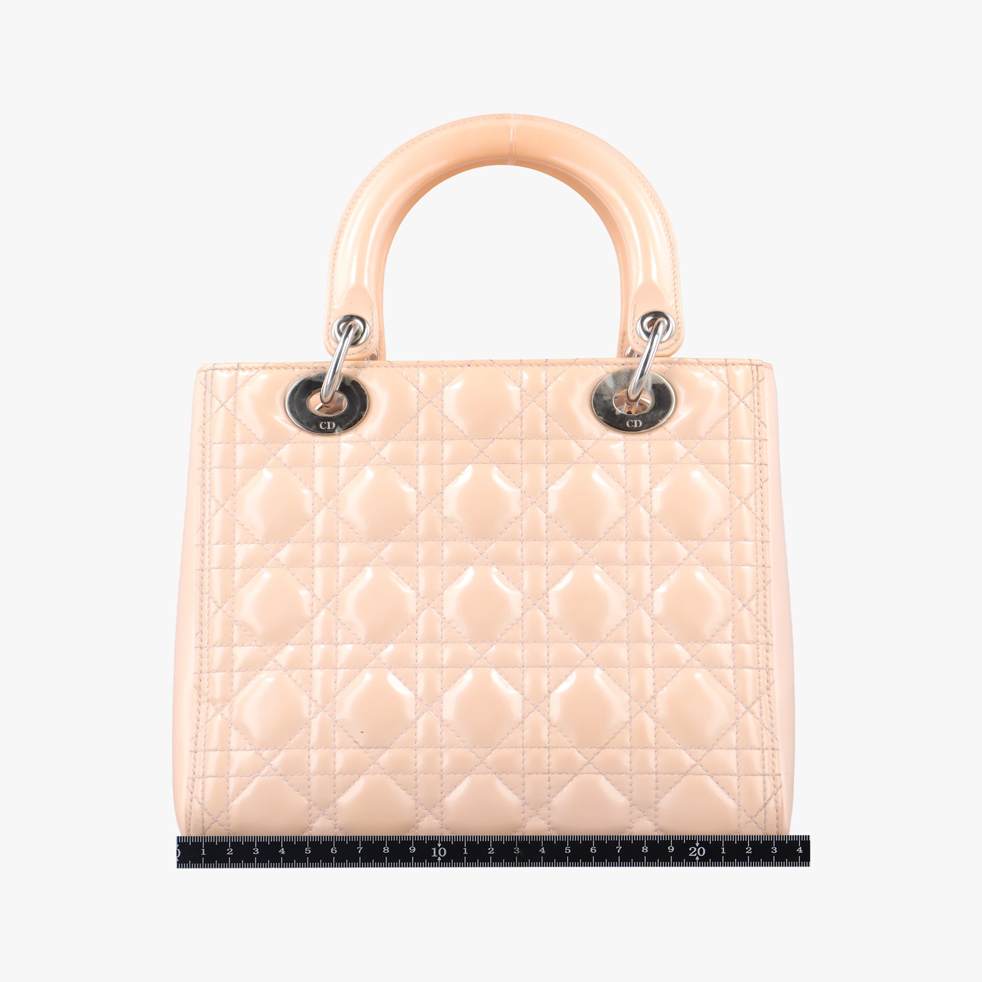 Lady Dior Beige Patent 09-BO-1104レディディオール ベージュ パテント 09-BO-1104