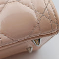 Lady Dior Beige Patent 09-BO-1104レディディオール ベージュ パテント 09-BO-1104