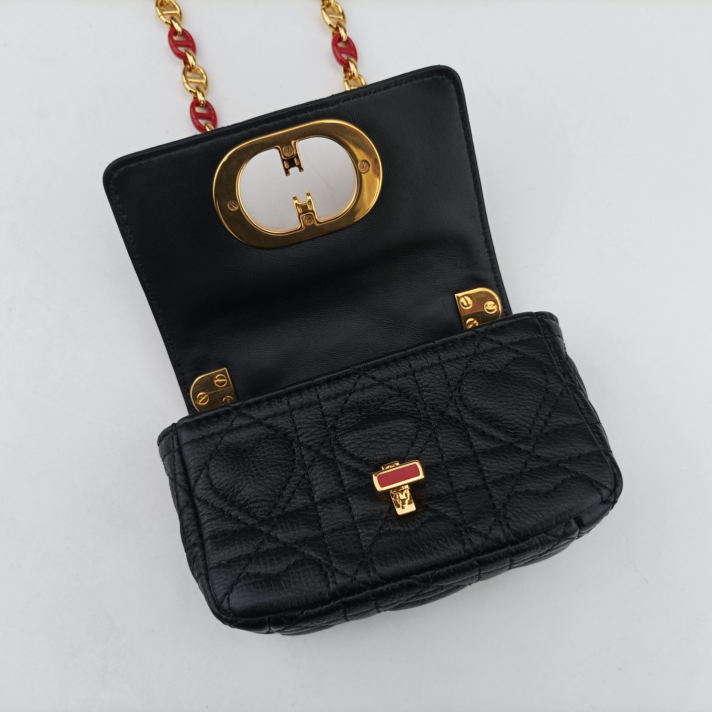 Caro micro Black Leather 40-MA-0251カロ マイクロ ブラック レザー 40-MA-0251