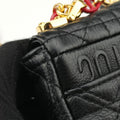 Caro micro Black Leather 40-MA-0251カロ マイクロ ブラック レザー 40-MA-0251