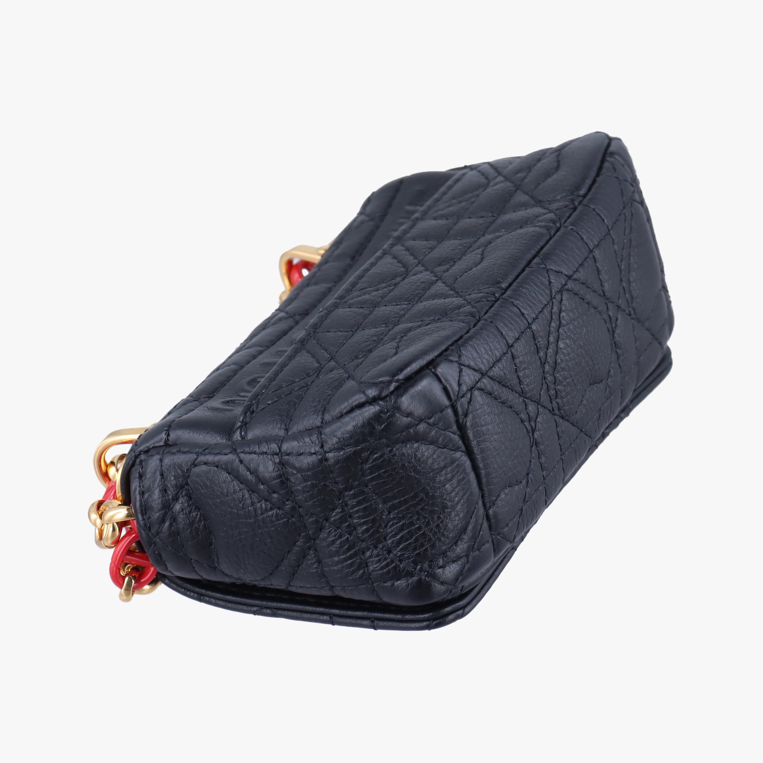 Caro micro Black Leather 40-MA-0251カロ マイクロ ブラック レザー 40-MA-0251