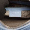 Lady Dior Blue lambskin 01-BO-0124レディディオール ブルー ラムスキン 01-BO-0124