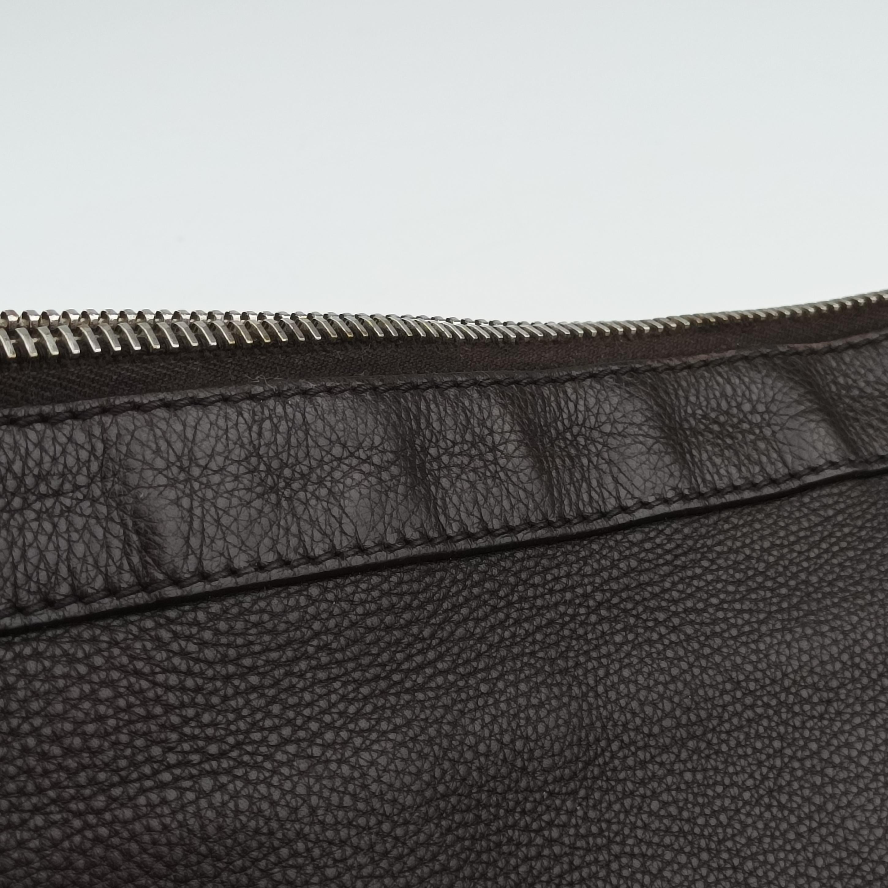 Messenger  logo Brown Leather 233329 A012501570メッセンジャー ロゴ ブラウン レザー 233329 A012501570