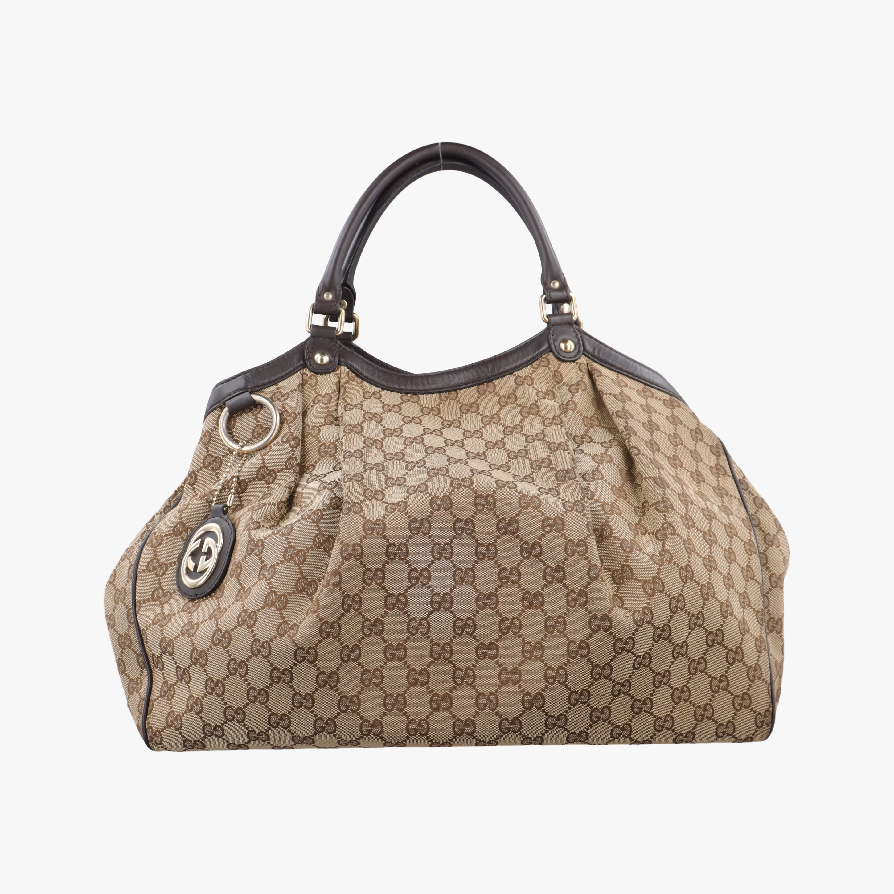 Sukey Brown canvas×leather 211943 H012668308スーキー ブラウン キャンバス×レザー 211943 H012668308