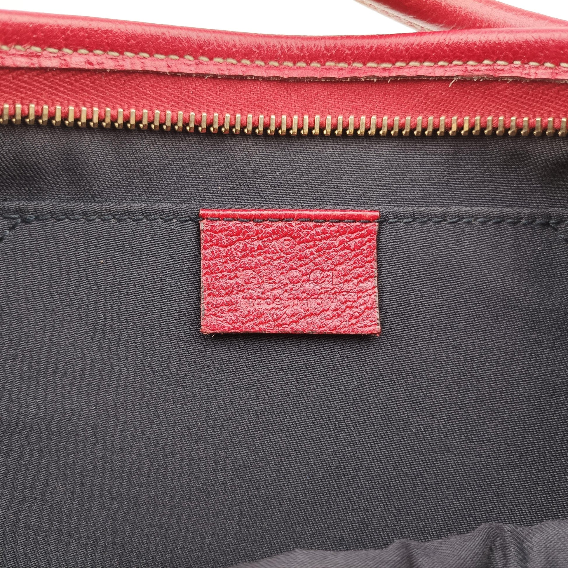 Abbey Pochette Beige x Red x Multicolor Leather×canvas 130939 アビー ポシェット ベージュ×レッド×マルチカラー レザー×キャンバス 130939 