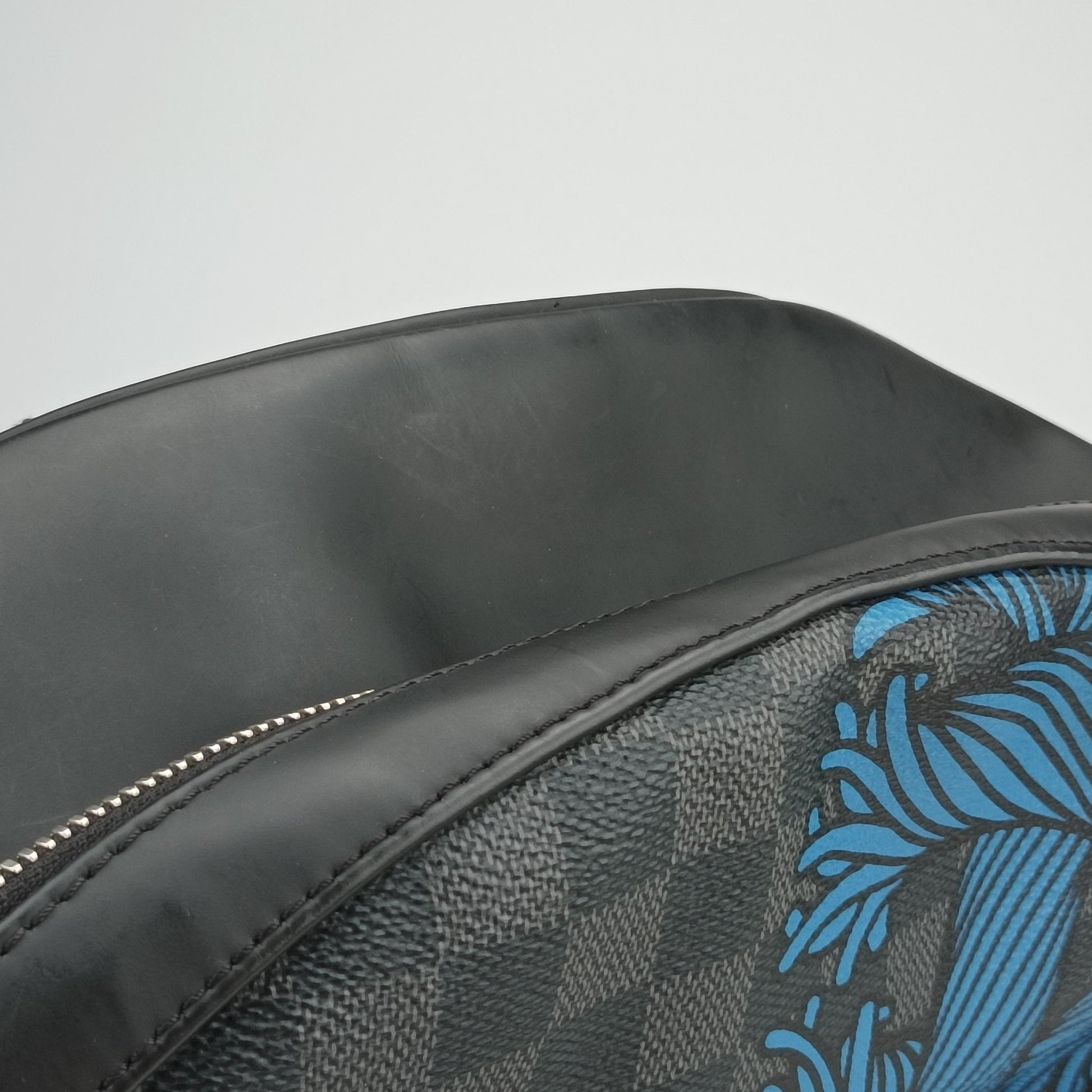 Josh Christopher Nemeth Rope Pattern blue×multicolor Damier Graphite N41712 TJ3166ジョッシュ クリストファー ネメス ロープパターン ブルー×マルチカラー ダミエ グラフィット N41712 TJ3166