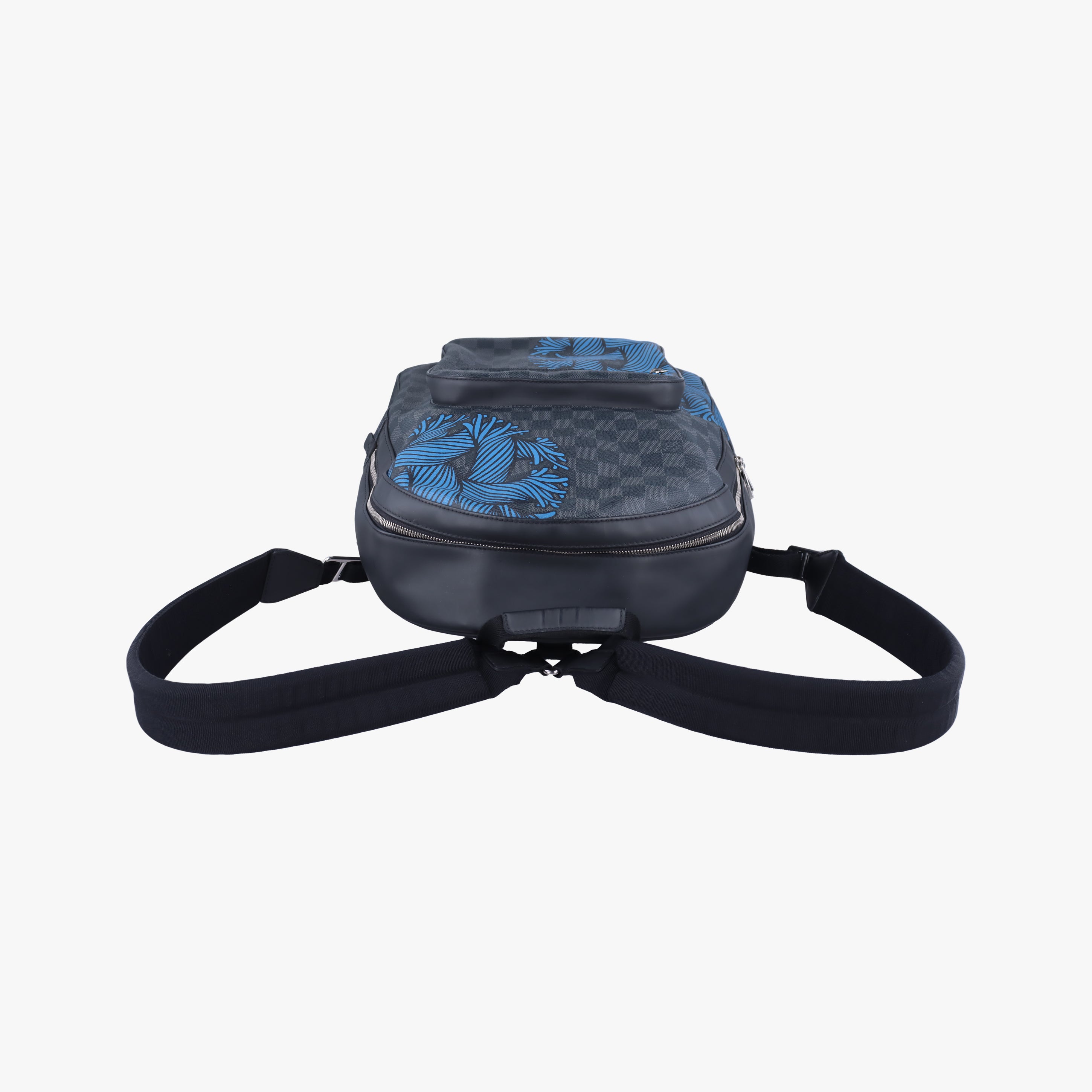 Josh Christopher Nemeth Rope Pattern blue×multicolor Damier Graphite N41712 TJ3166ジョッシュ クリストファー ネメス ロープパターン ブルー×マルチカラー ダミエ グラフィット N41712 TJ3166