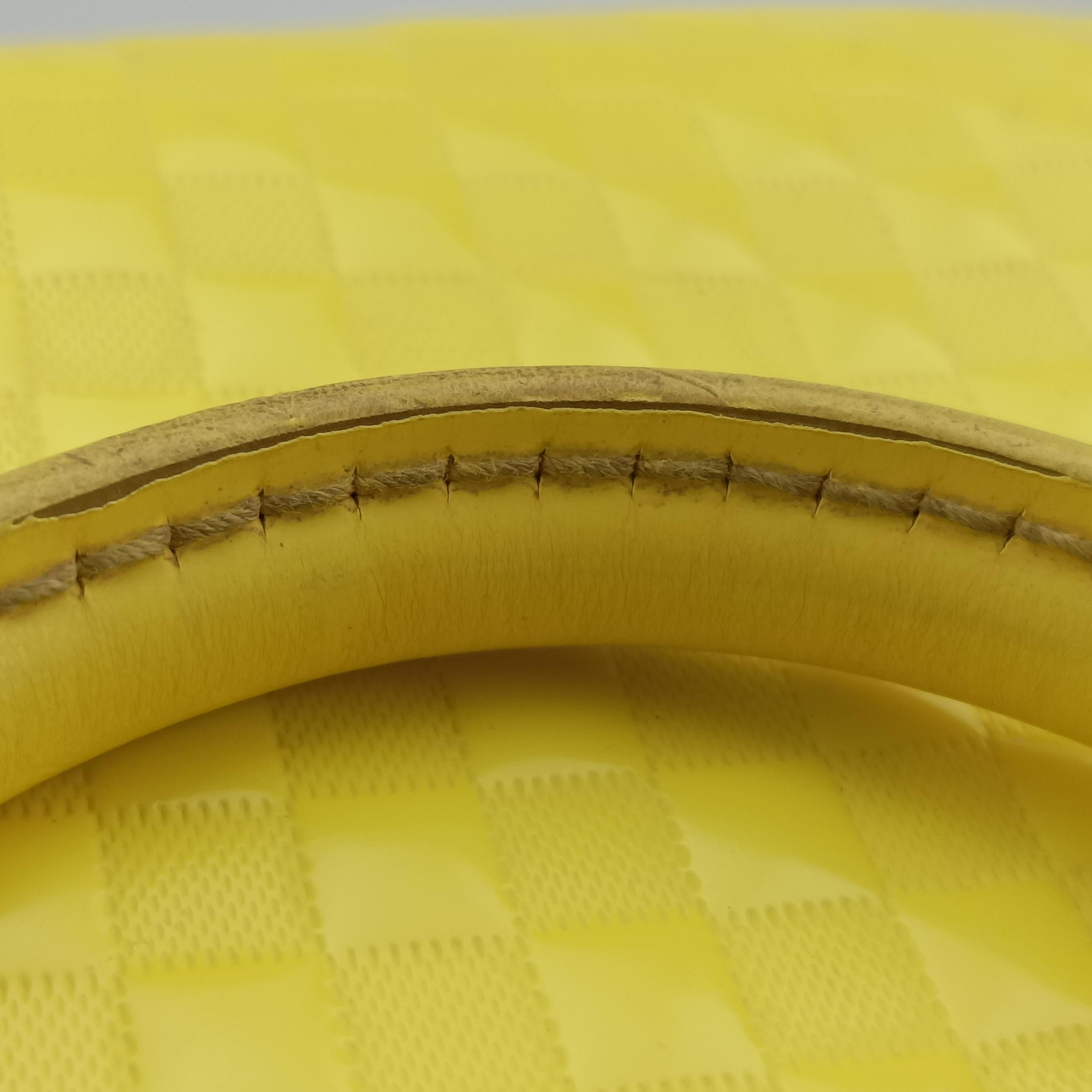 SPEEDY CUBE PM JAUNE Damier Facets M48902 FL0133スピーディキューブPM ジョーヌ ダミエファセット M48902 FL0133