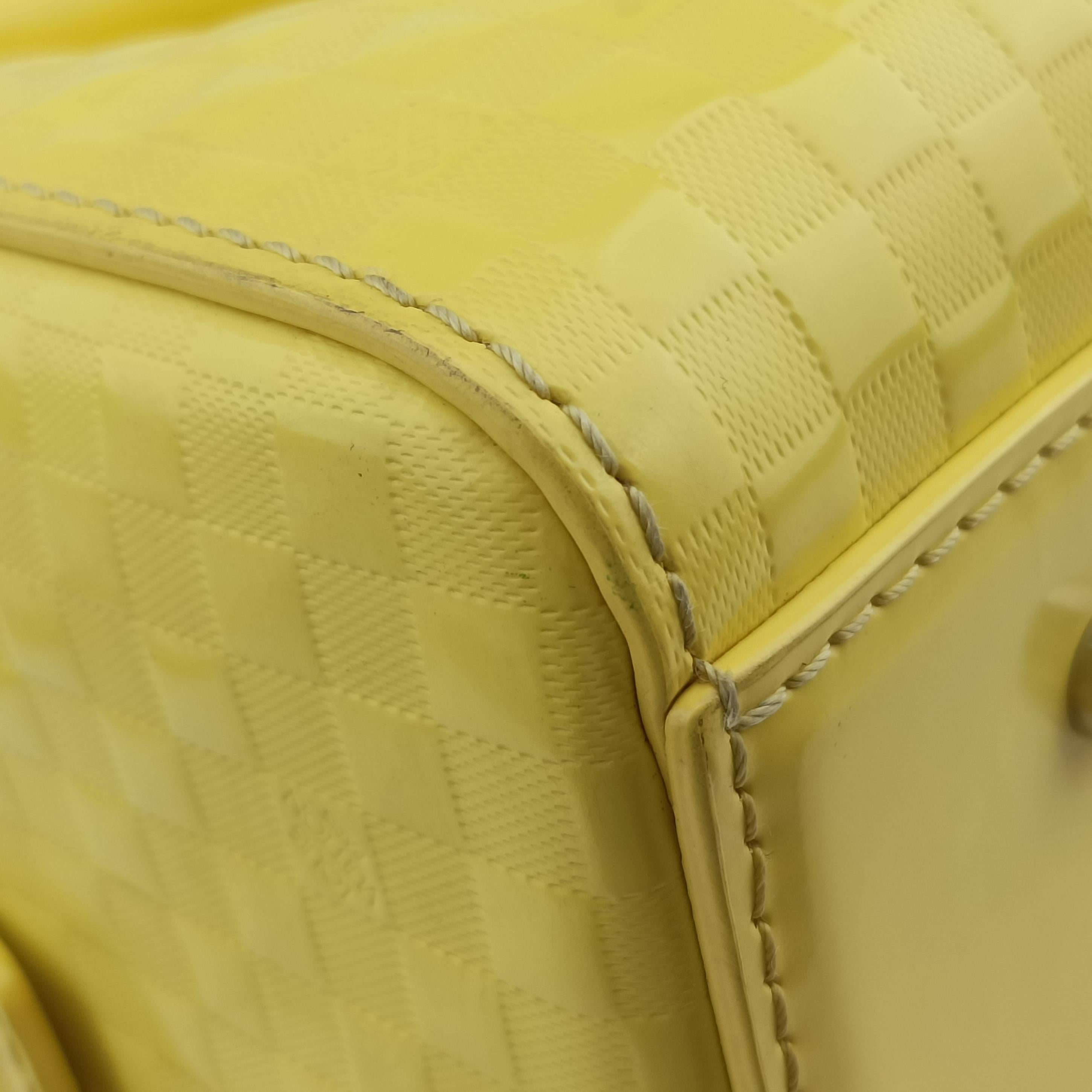 SPEEDY CUBE PM JAUNE Damier Facets M48902 FL0133スピーディキューブPM ジョーヌ ダミエファセット M48902 FL0133