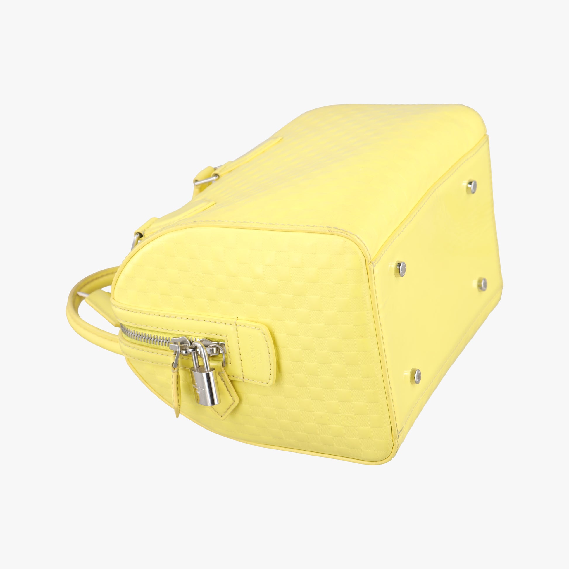SPEEDY CUBE PM JAUNE Damier Facets M48902 FL0133スピーディキューブPM ジョーヌ ダミエファセット M48902 FL0133