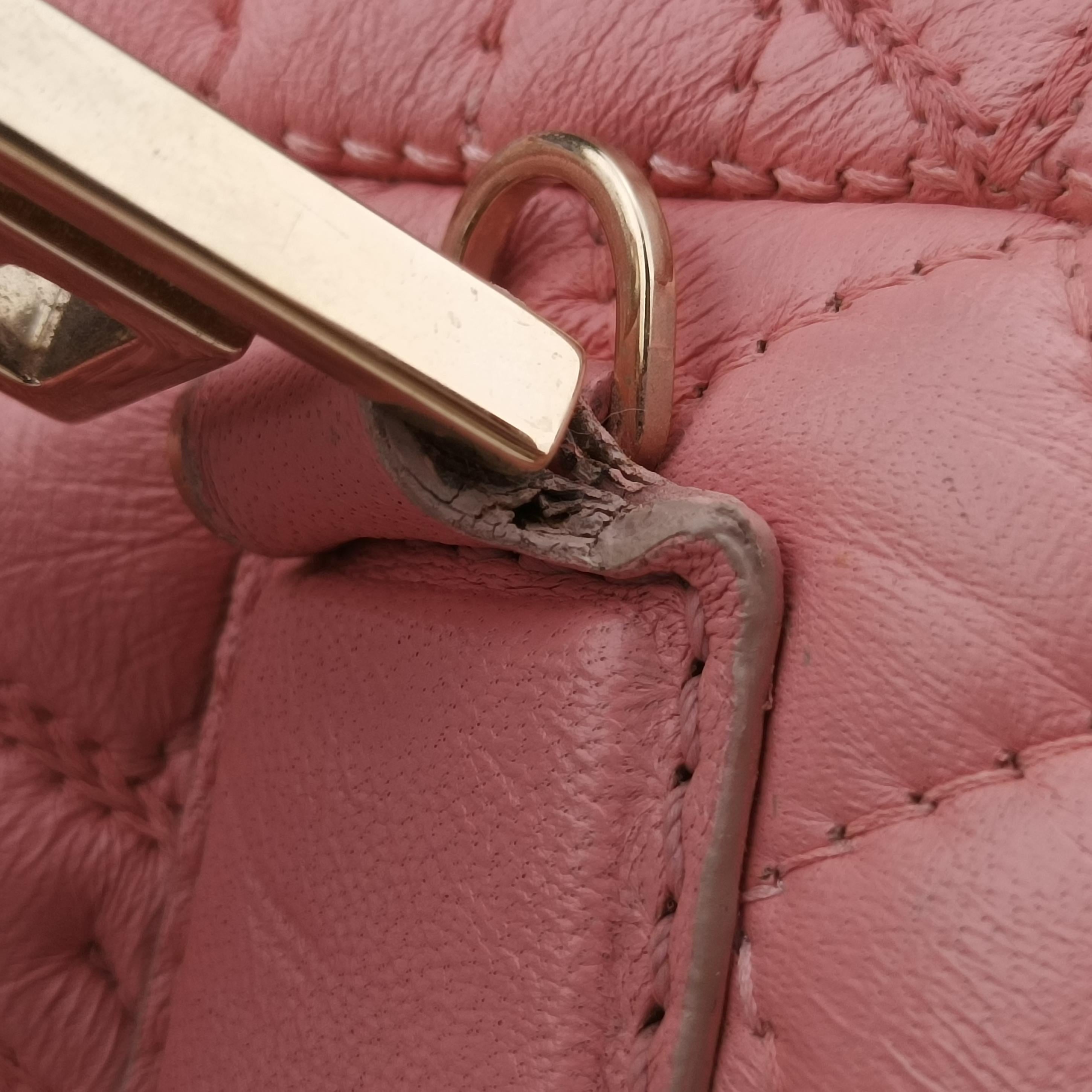 Medusa Demetra Vanitas Satchel Pink Leather メデューサ デメテル バニティ サッチェル ピンク レザー 