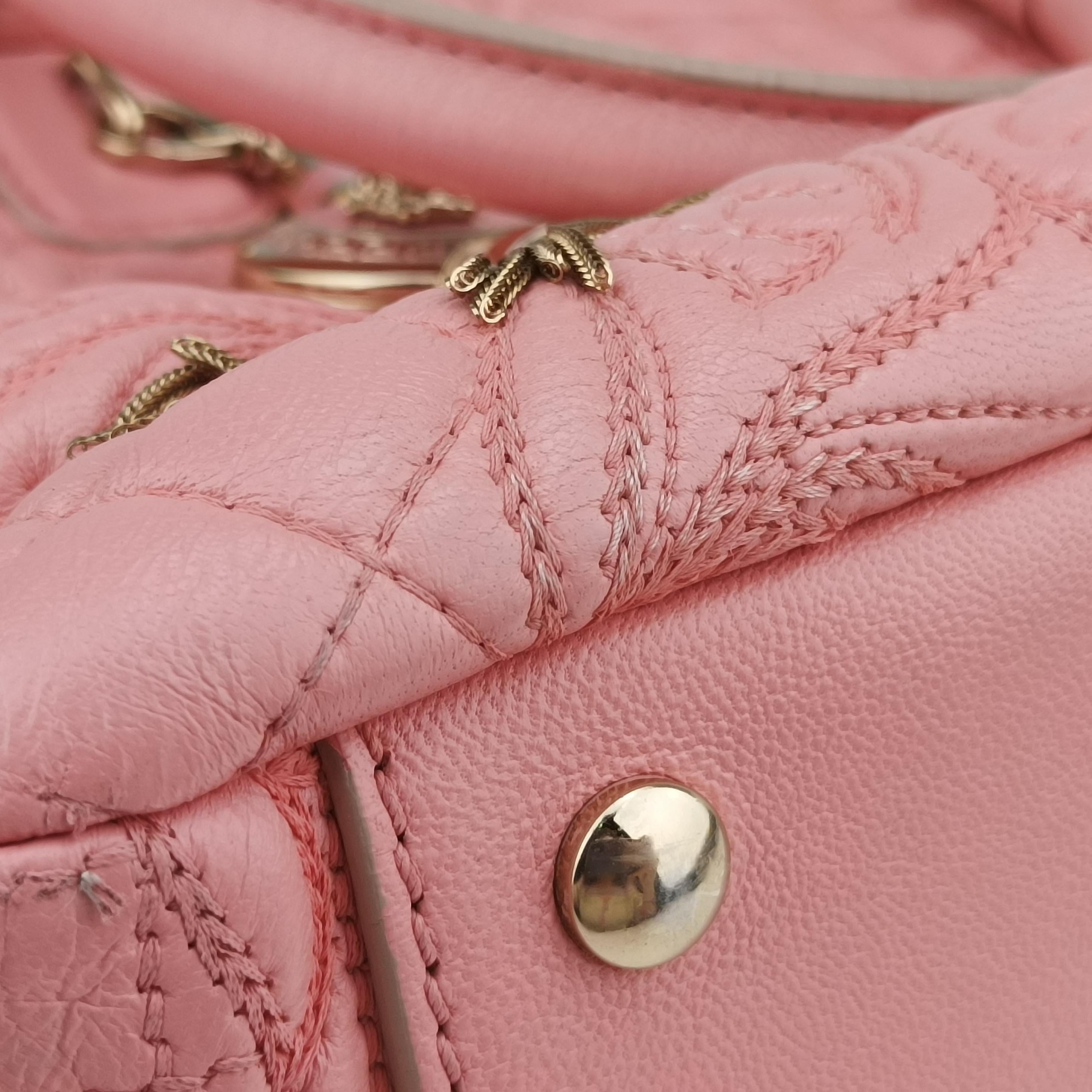 Medusa Demetra Vanitas Satchel Pink Leather メデューサ デメテル バニティ サッチェル ピンク レザー 