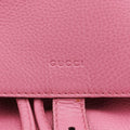 Bamboo fringe tassel Pink Leather 370833 I017857403バンブー ピンク レザー 370833 I017857403