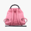 Bamboo fringe tassel Pink Leather 370833 I017857403バンブー ピンク レザー 370833 I017857403