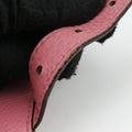 Bamboo fringe tassel Pink Leather 370833 I017857403バンブー ピンク レザー 370833 I017857403