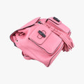 Bamboo fringe tassel Pink Leather 370833 I017857403バンブー ピンク レザー 370833 I017857403