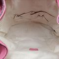 Bamboo fringe tassel Pink Leather 370833 I017857403バンブー ピンク レザー 370833 I017857403