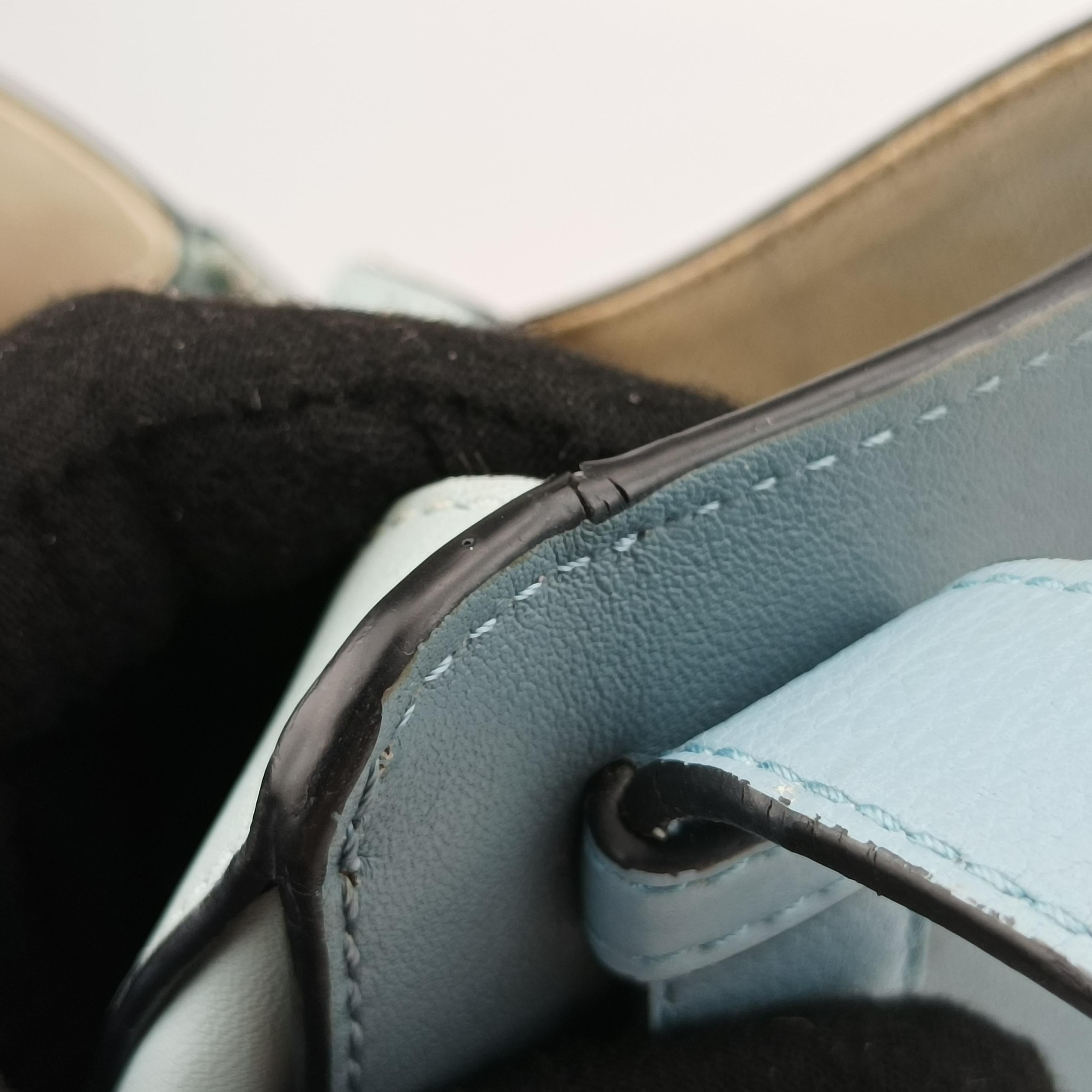 hammock Blue x Light Blue leather 06 17 09ハンモック ブルー×ライトブルー レザー 06 17 09