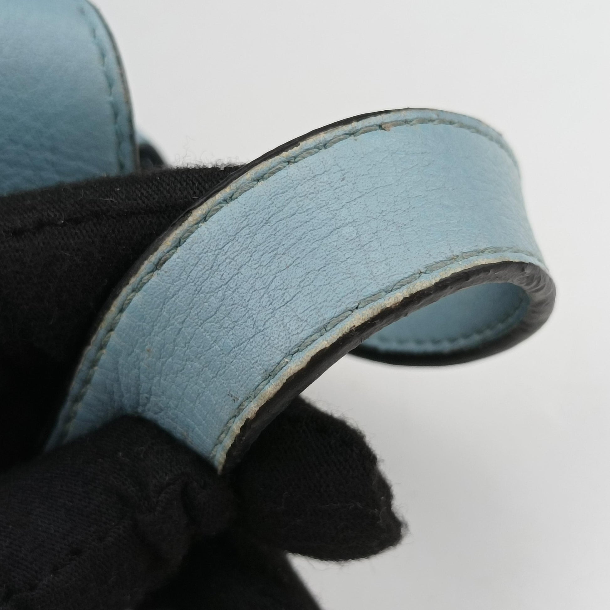 hammock Blue x Light Blue leather 06 17 09ハンモック ブルー×ライトブルー レザー 06 17 09