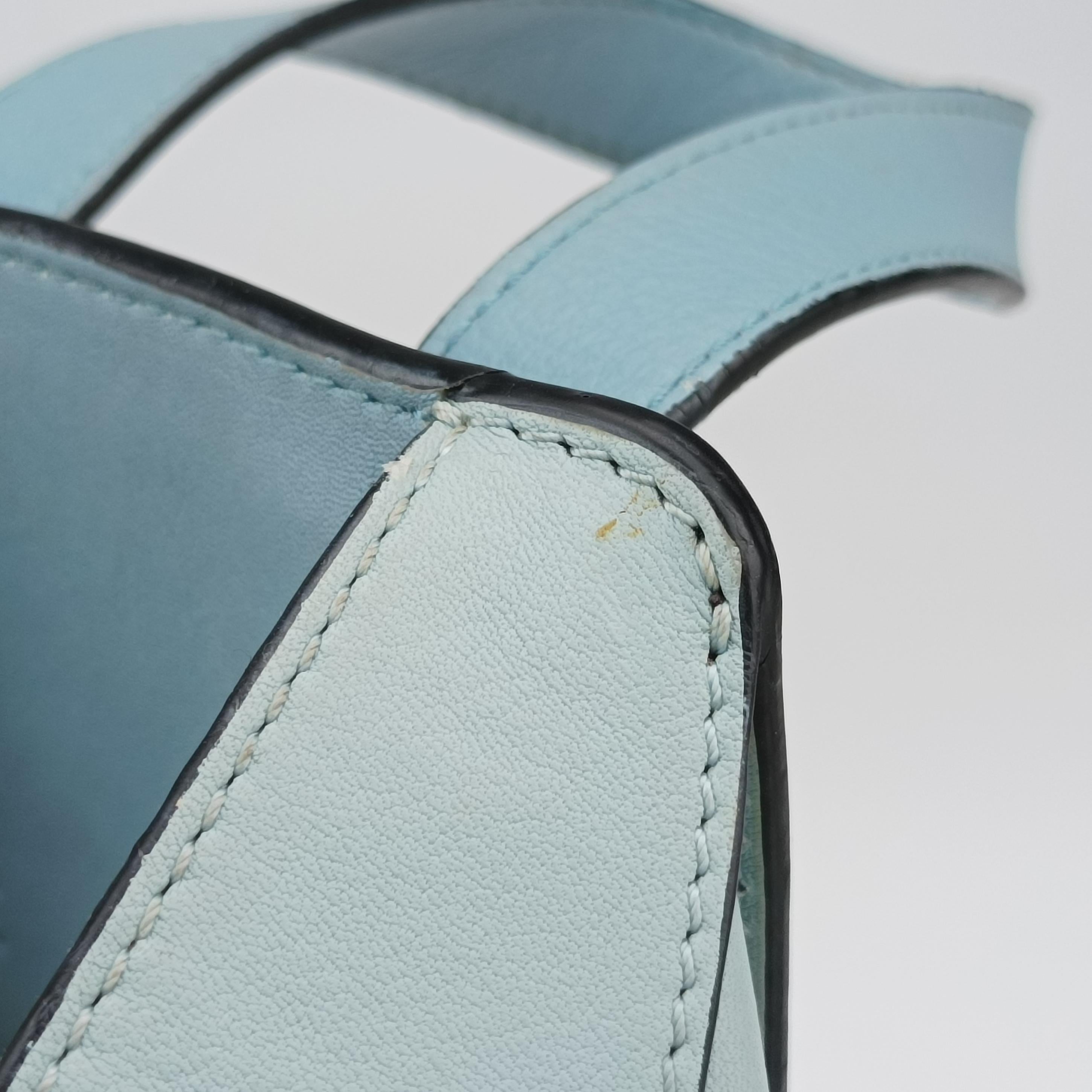 hammock Blue x Light Blue leather 06 17 09ハンモック ブルー×ライトブルー レザー 06 17 09