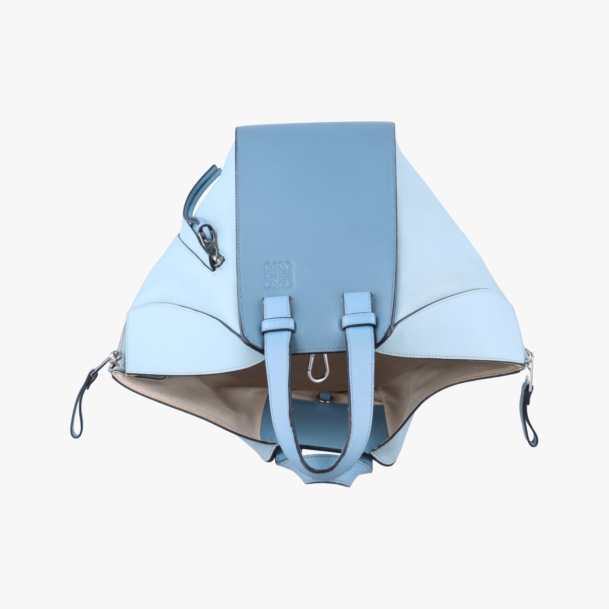 hammock Blue x Light Blue leather 06 17 09ハンモック ブルー×ライトブルー レザー 06 17 09