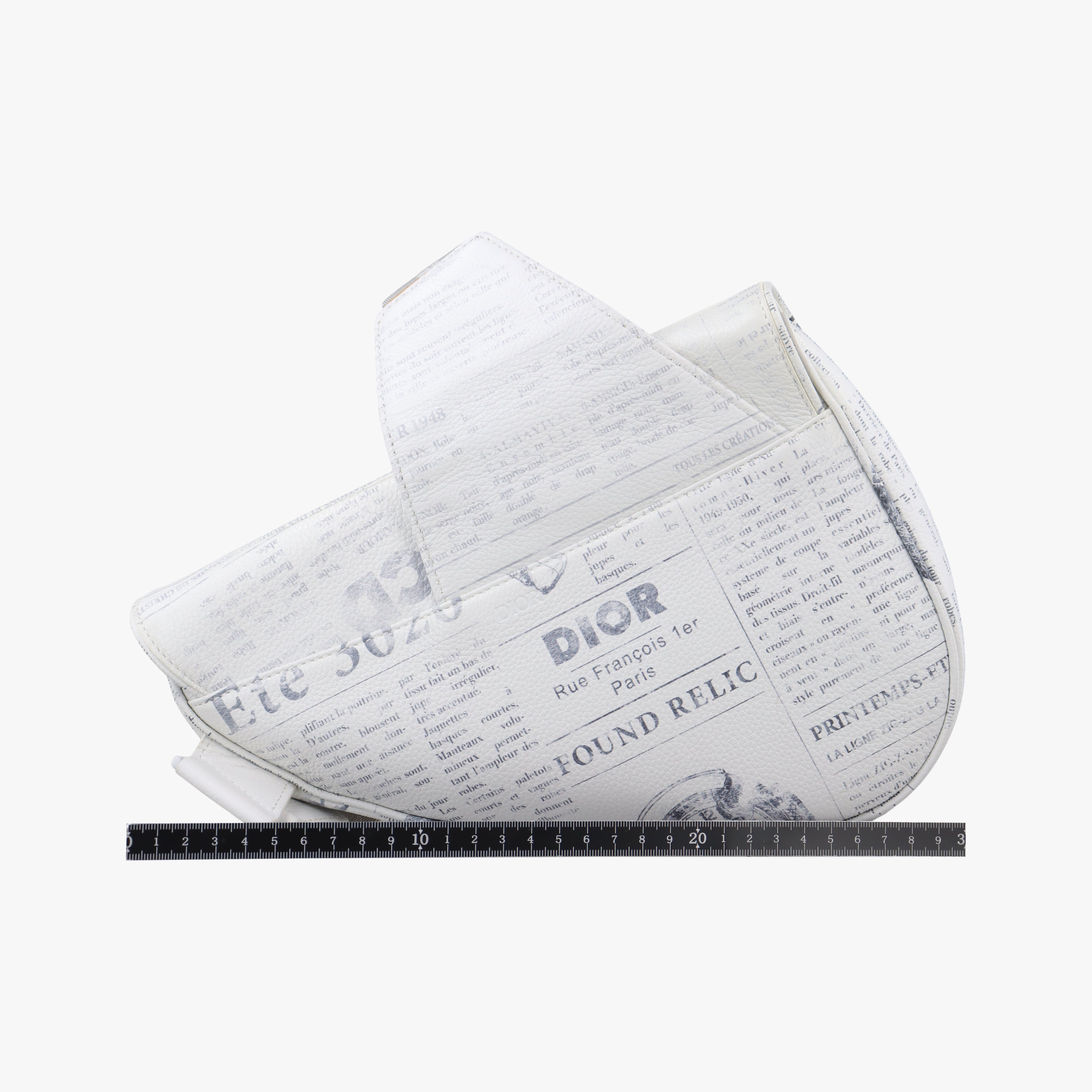 Saddle White Leather 06-BO-1119サドル ホワイト レザー 06-BO-1119