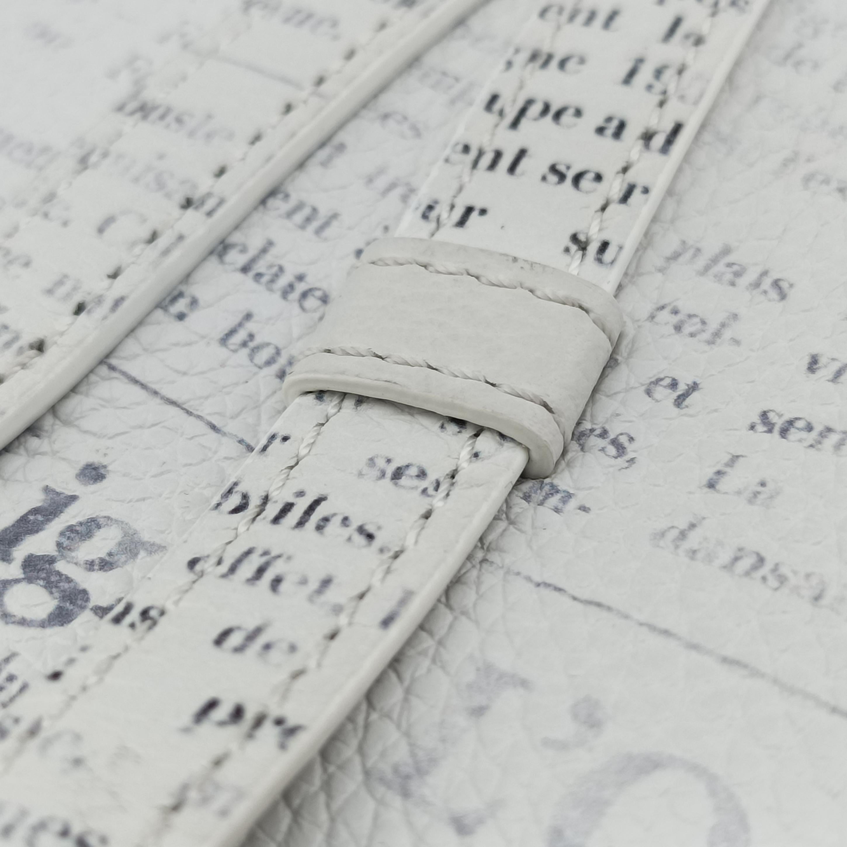 Saddle White Leather 06-BO-1119サドル ホワイト レザー 06-BO-1119