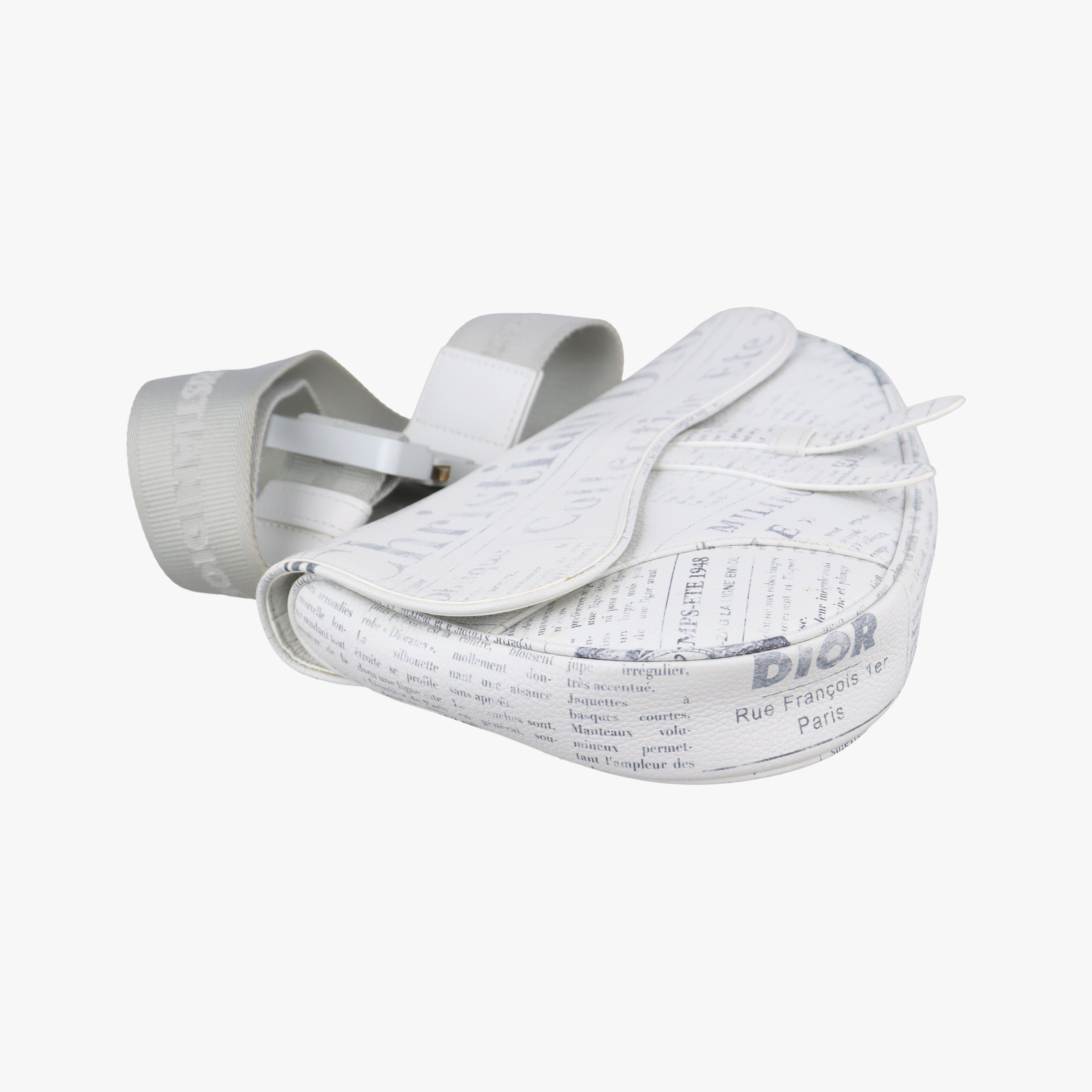 Saddle White Leather 06-BO-1119サドル ホワイト レザー 06-BO-1119