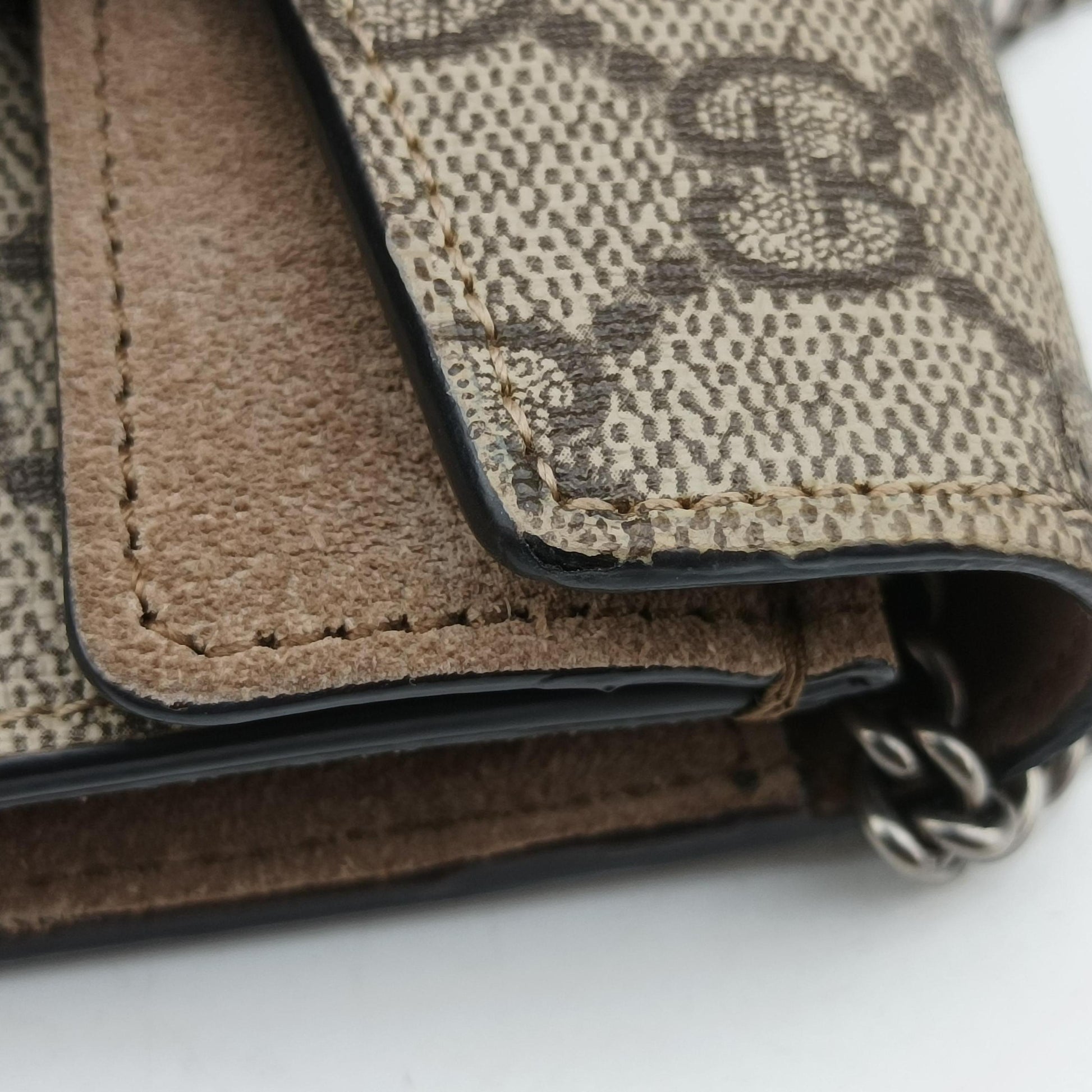 Dionysus Brown PVC coated canvas 476432 ディオニュソス ブラウン PVCコーティングキャンバス 476432 