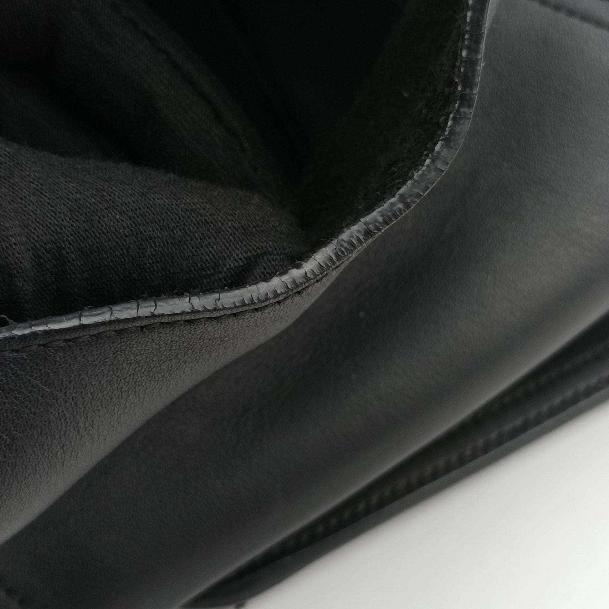 Y Ligne Petit Cabas Black Leather 311210 PMR311210.0913Yライン プチカバス ブラック レザー 311210 PMR311210.0913