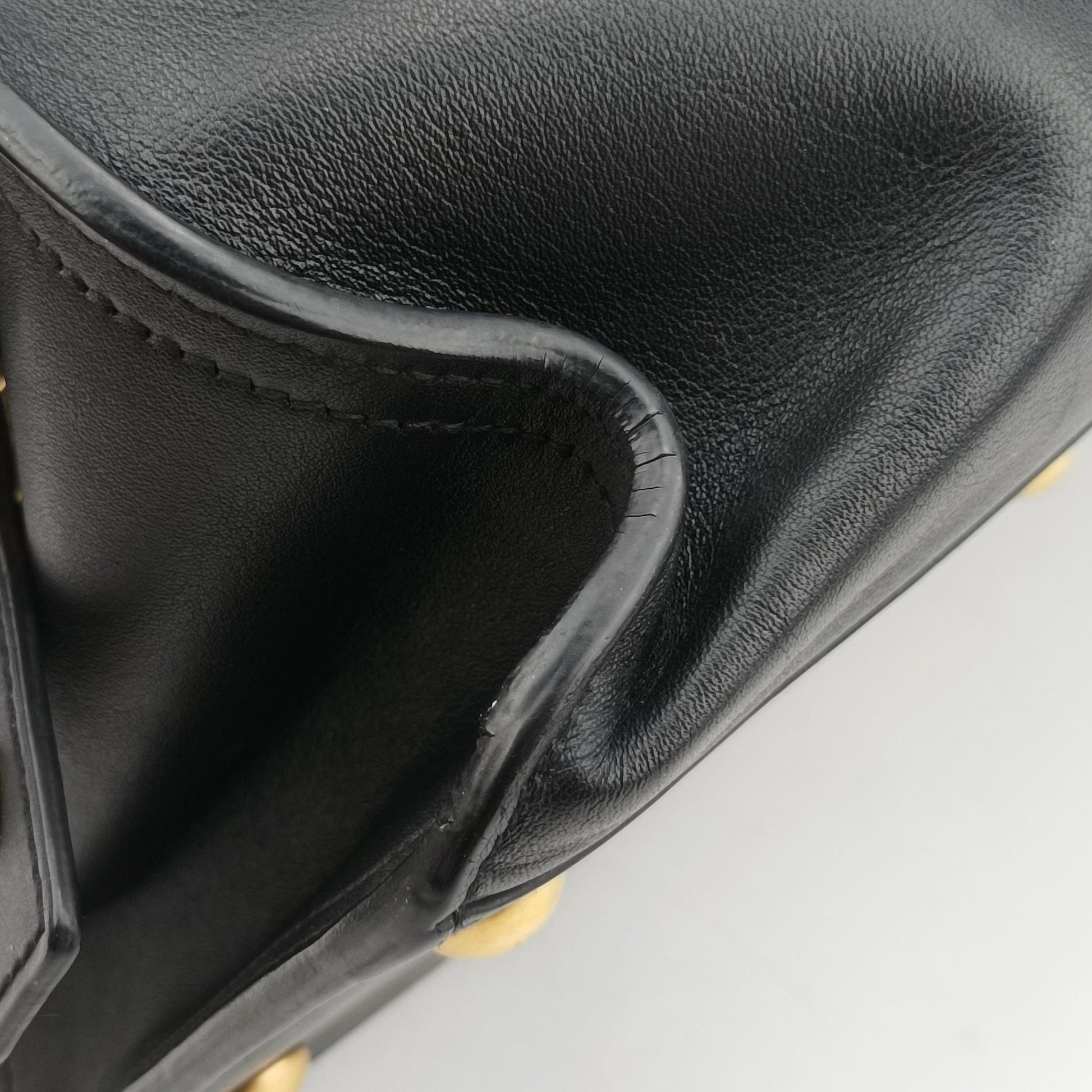 Y Ligne Petit Cabas Black Leather 311210 PMR311210.0913Yライン プチカバス ブラック レザー 311210 PMR311210.0913